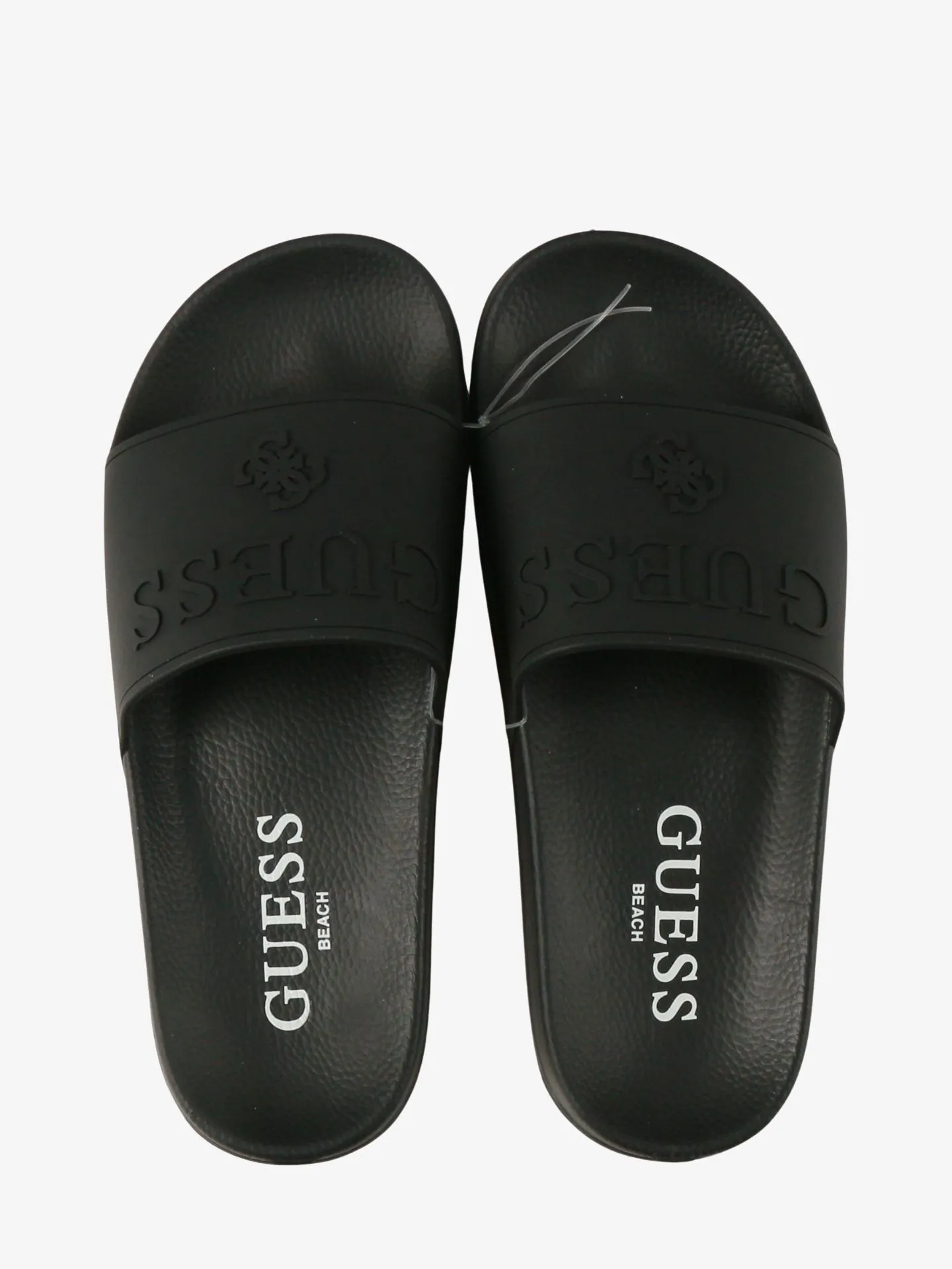 Guess Dames slippers slides zwart