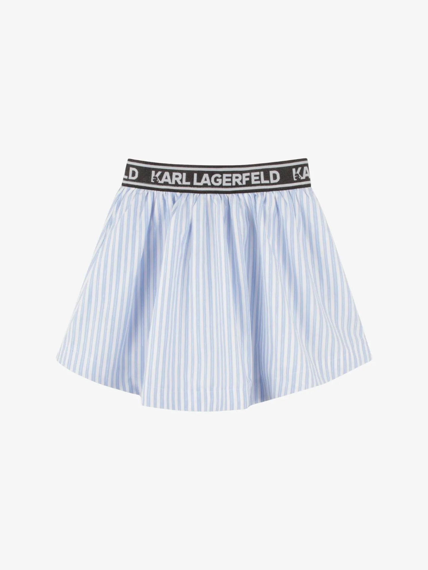 Karl Lagerfeld Meisjes rok wit blauw