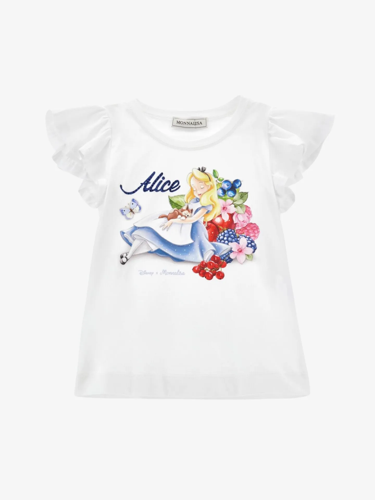 Monnalisa Meisjes t-shirt alice