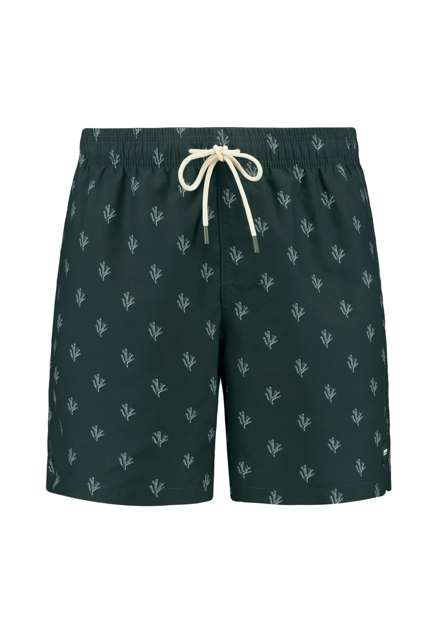 Shiwi Heren zwemshort mike 7″ koraalprint donker Shiwi Heren zwemshort mike 7″ koraalprint donker