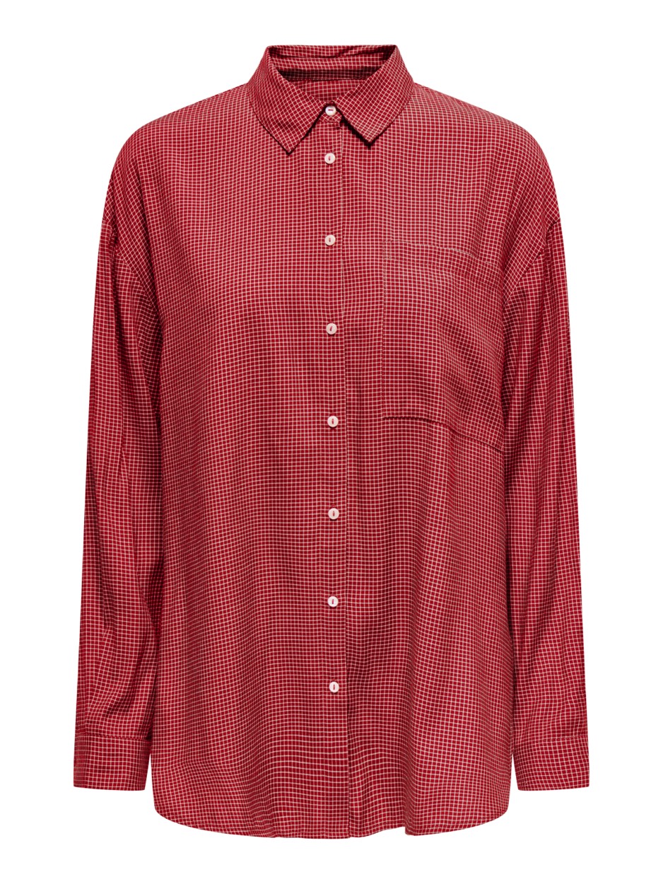 Only Onlmaggie ls check shirt dessin