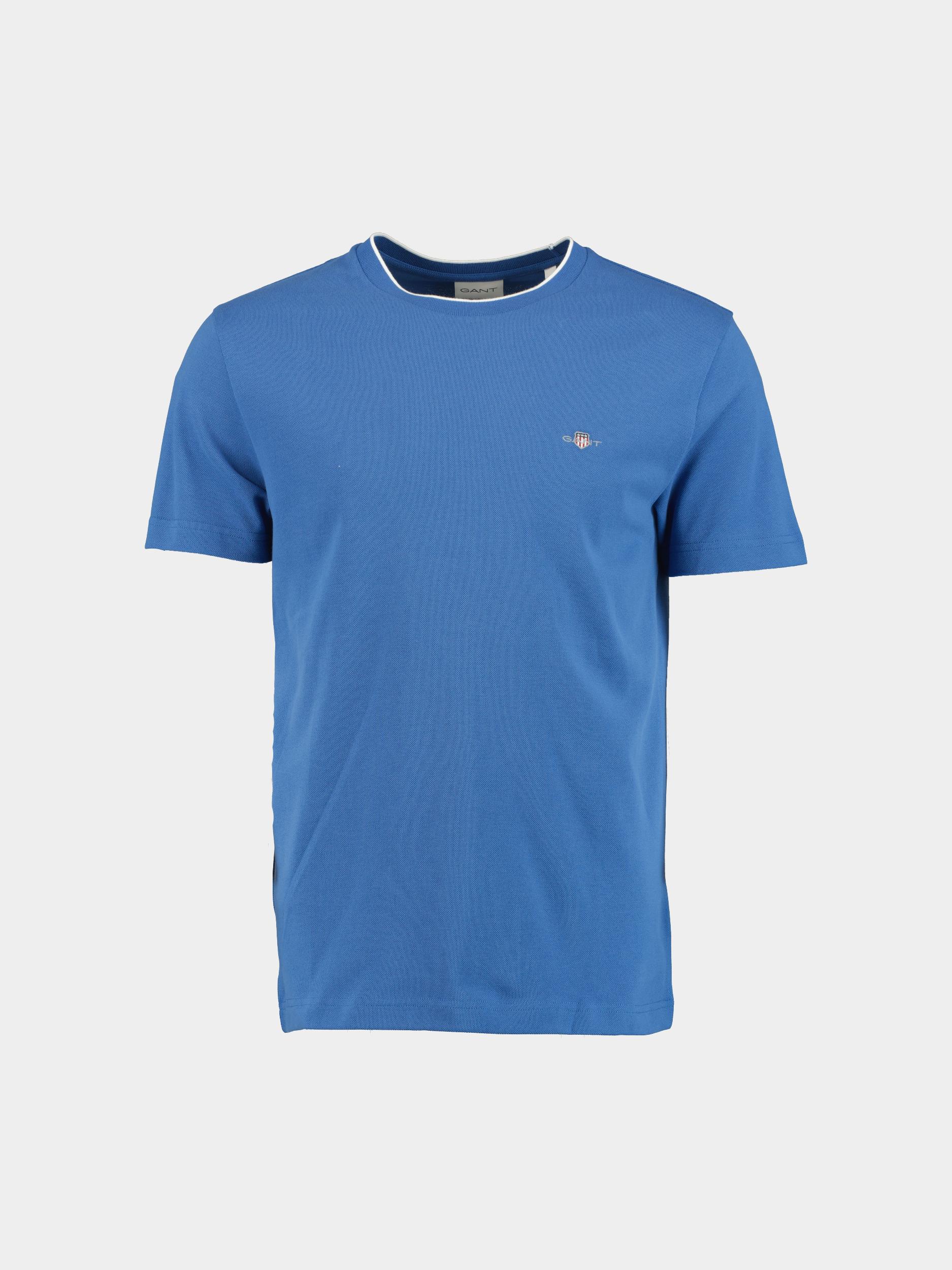 Gant T-shirt korte mouw pique ss t-shirt 2033019/407