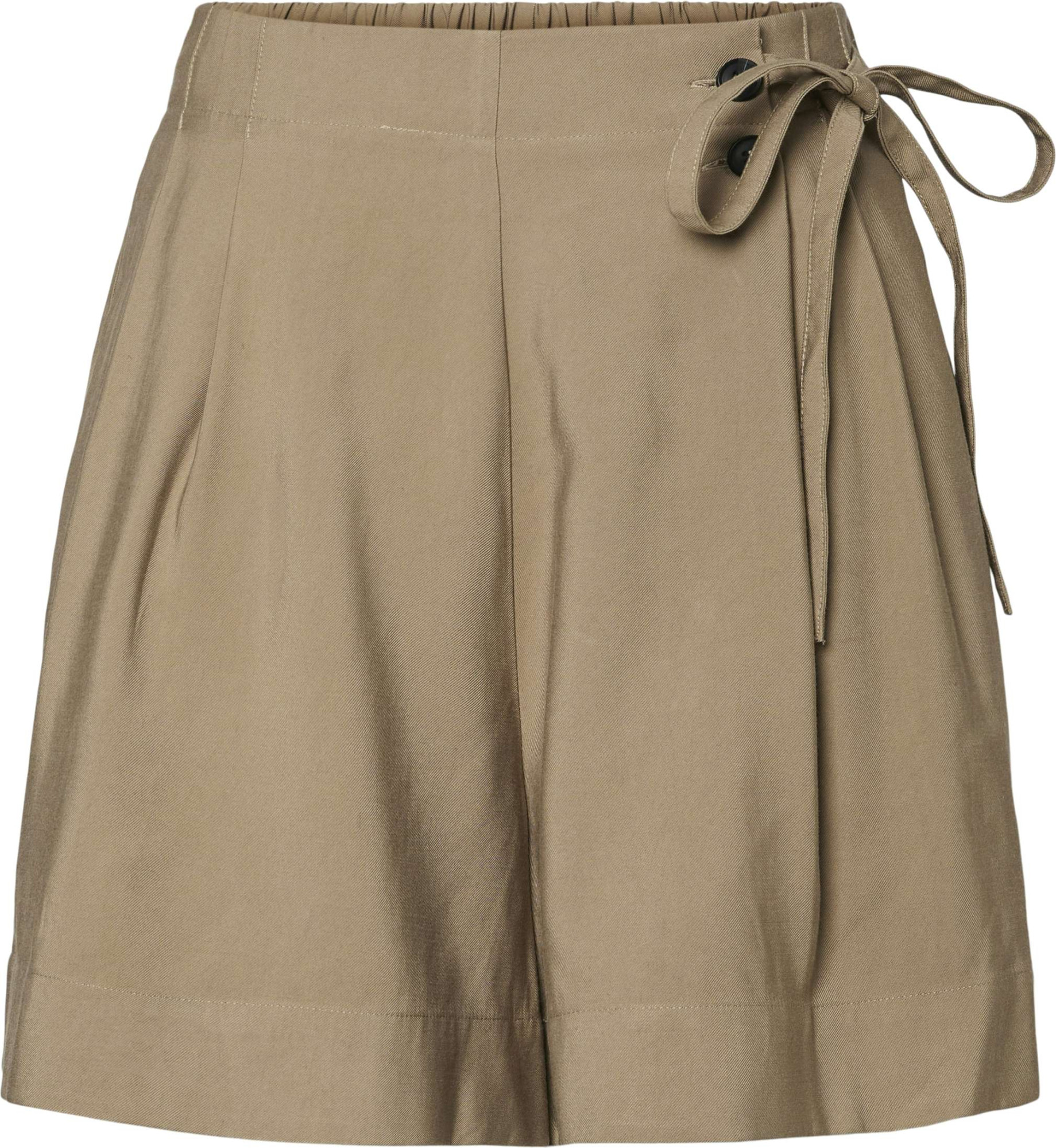 Y.A.S Yasari hmw shorts taupe gray