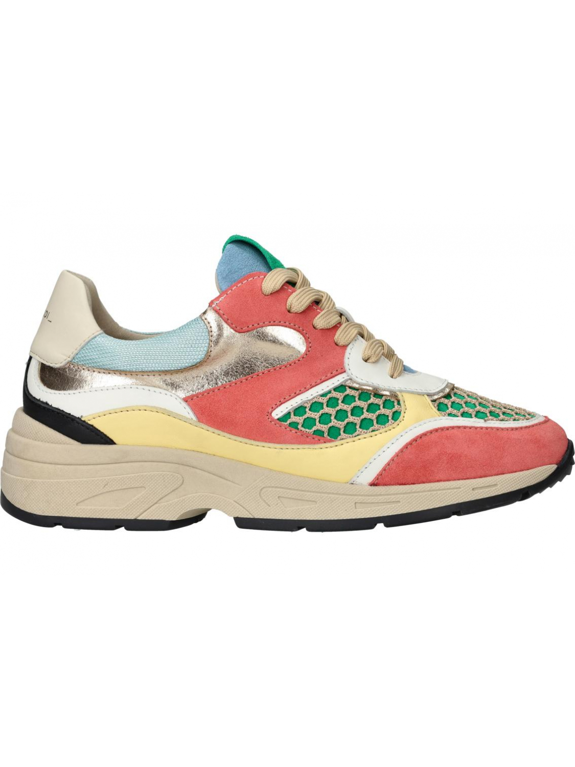 Piedi Nudi vetersneaker met verwisselbaar voetbed WIJDTE H