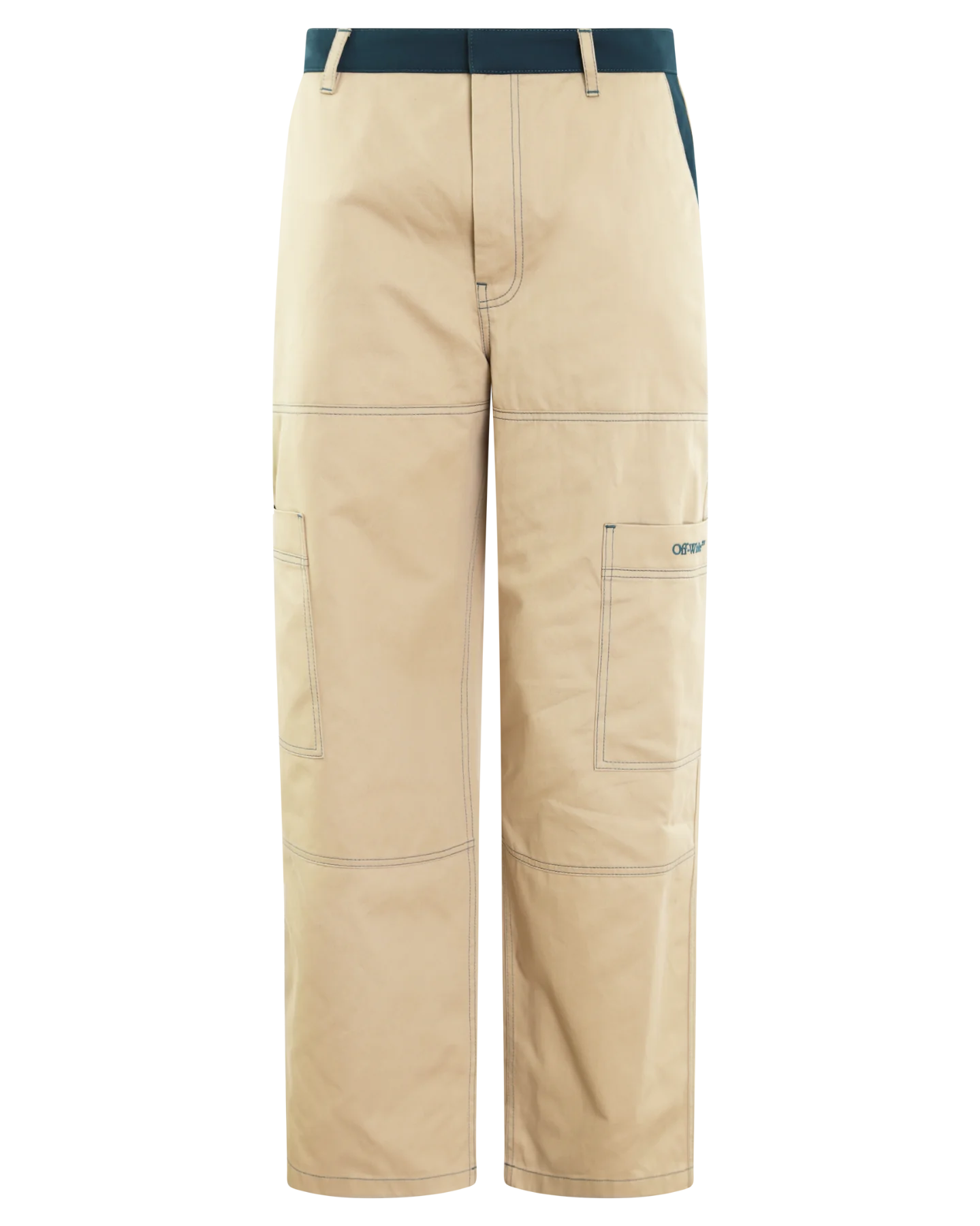 Off White Heren stitch cotgab straight