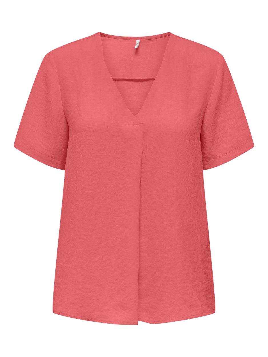 Jacqueline de Yong Jdydivya life ss v-neck top wvn di -