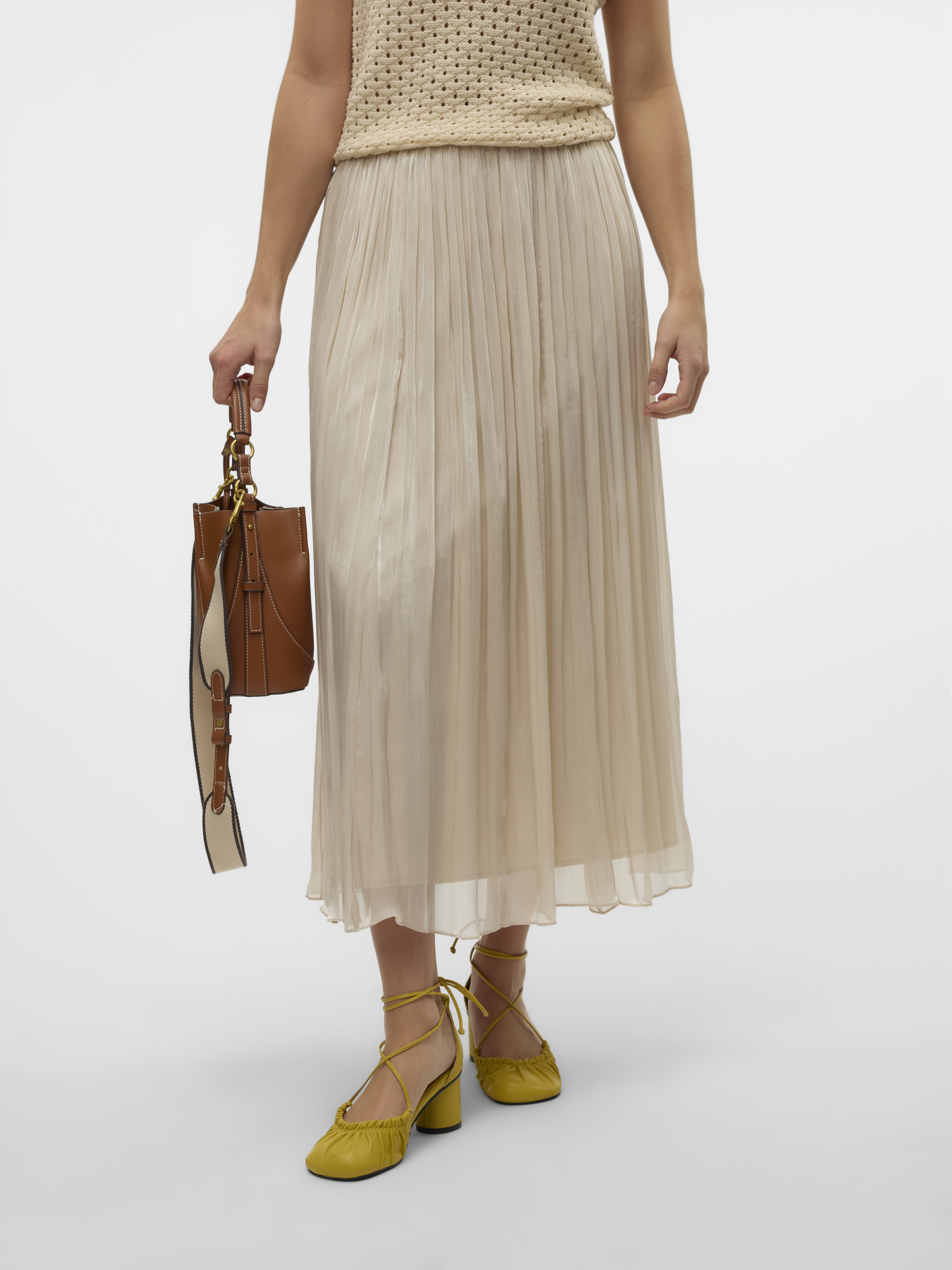 Vero Moda Vmvips nw ankle skirt wvn ce ga
