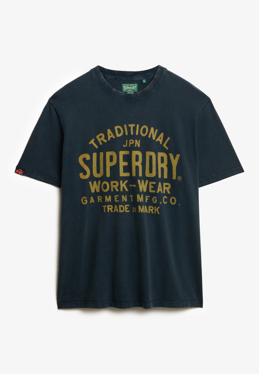 Superdry Work wear t-shirt navy