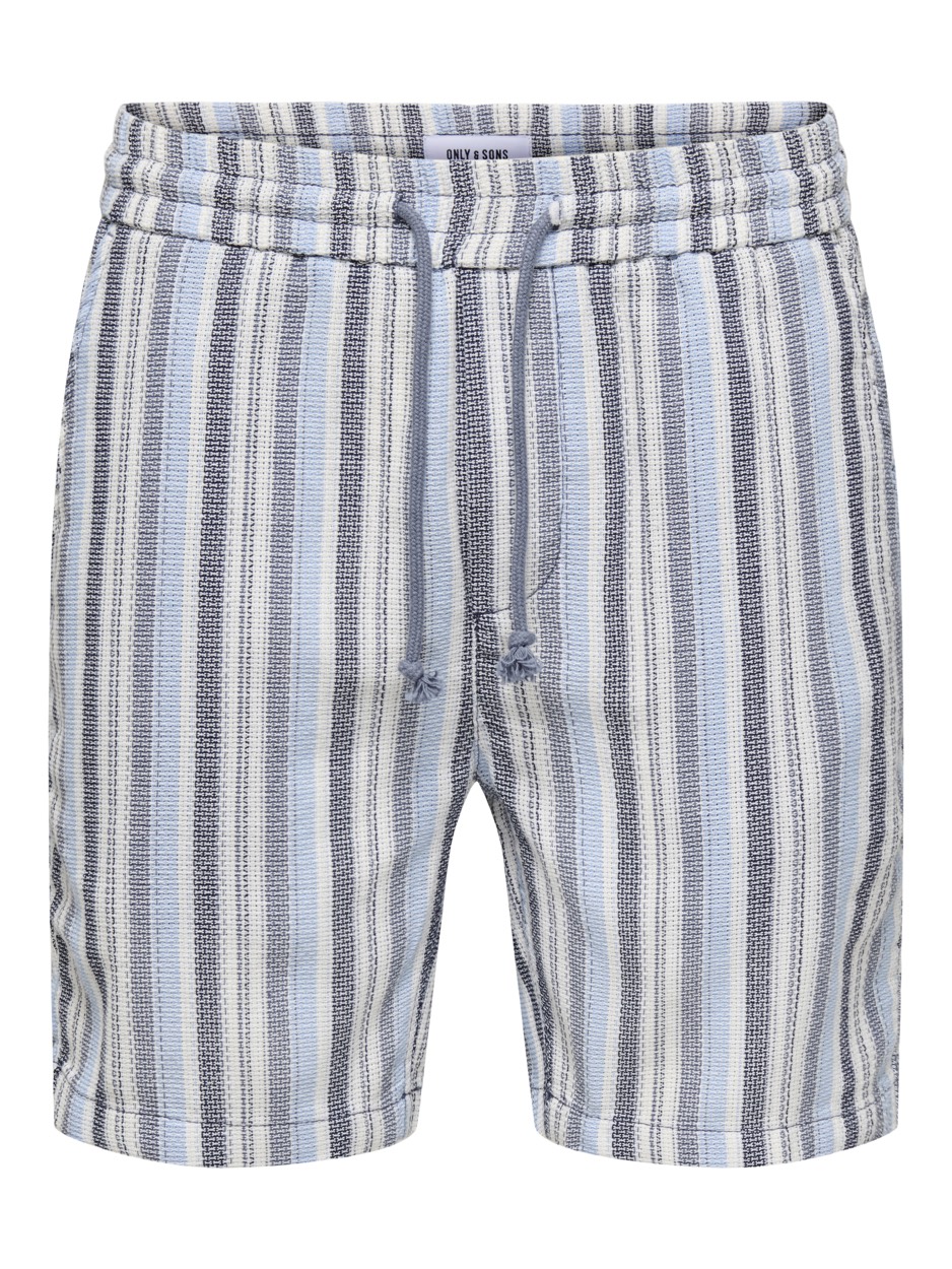 Only & Sons Onstrev life reg struc stripe short dessin
