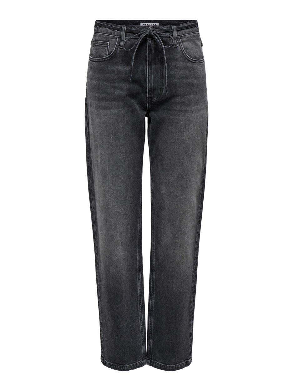 Only Onlgypsy hw straight stretch sik559 dnm black denim