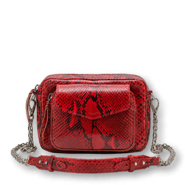 Claris Virot Charly bag python