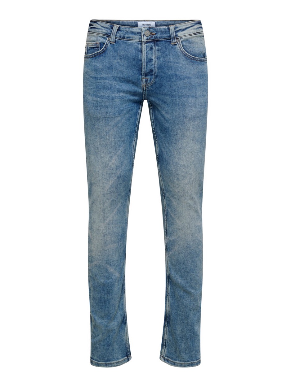 Only & Sons Only amp; sons heren jeans 5102.35.1004 blue denim