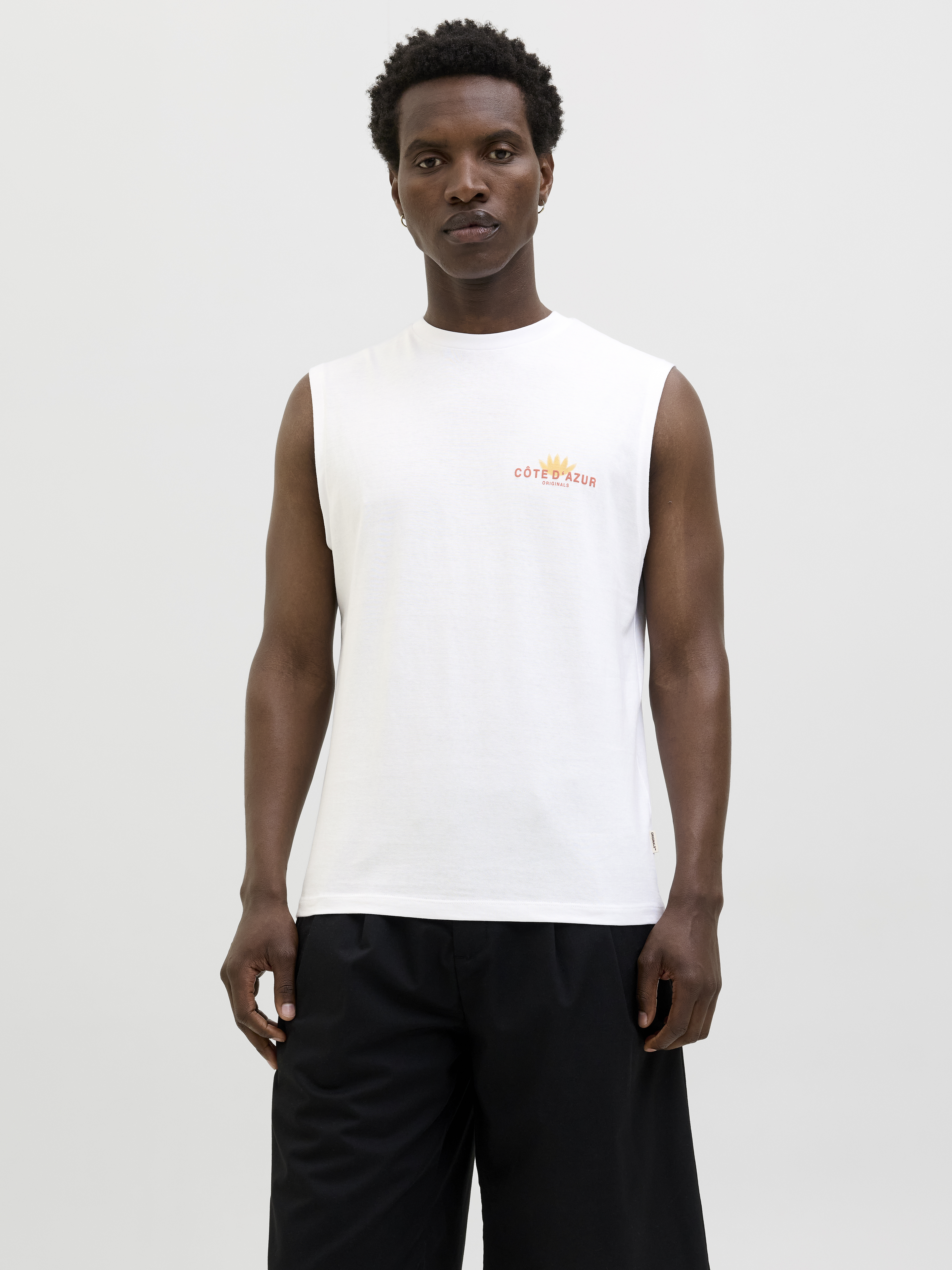 Jack & Jones Jorcanggu back graphic tee sl crew