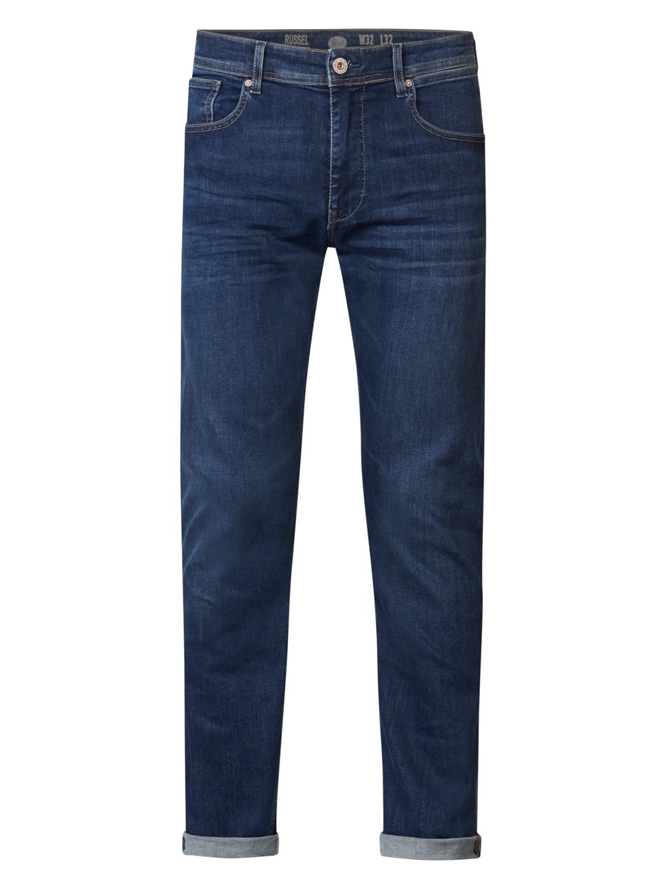 Petrol Industries Denim tapered regular blue denim