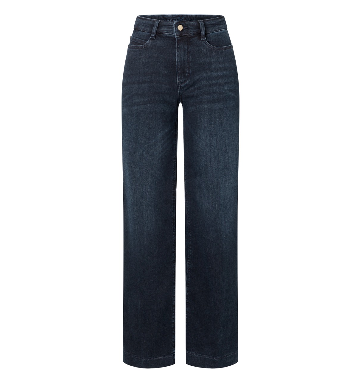 MAC Dream wide blue denim