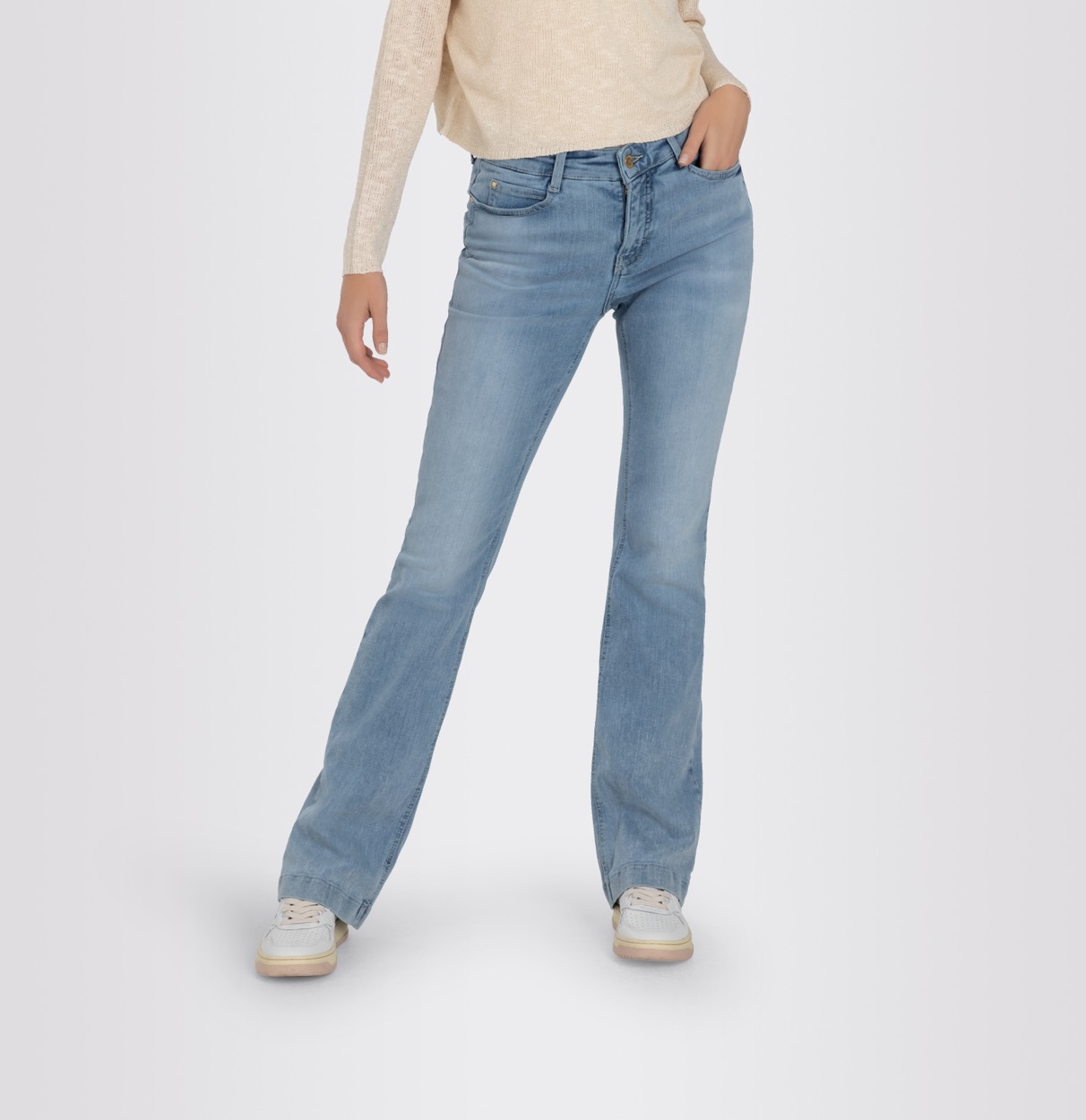 MAC Dream boot blue denim