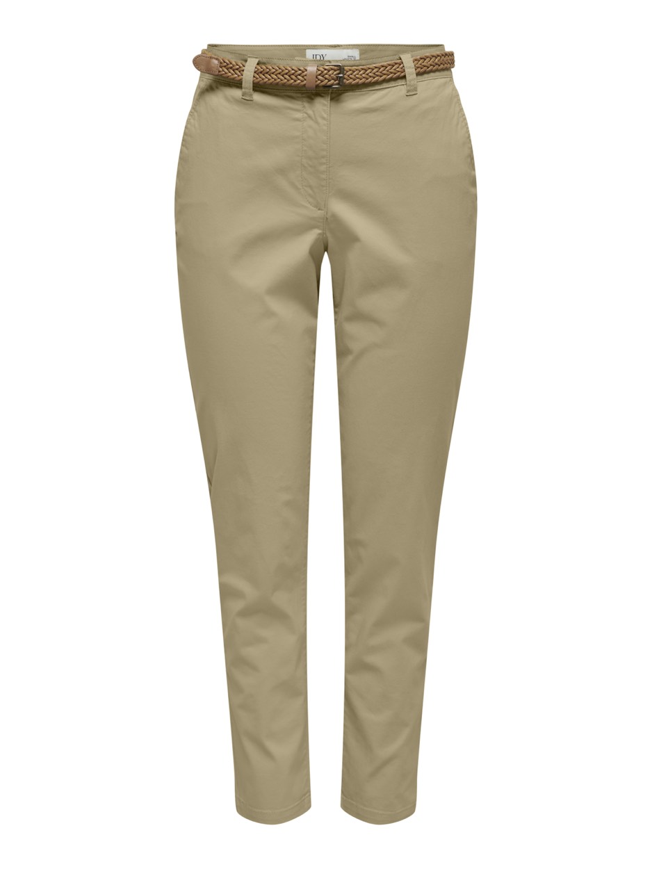 Jacqueline de Yong Jdychicago mw belted chino zand