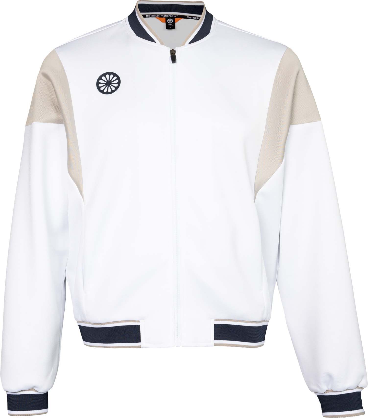 The Indian Maharadja pique bomber jacket trainingsjack tennis heren -