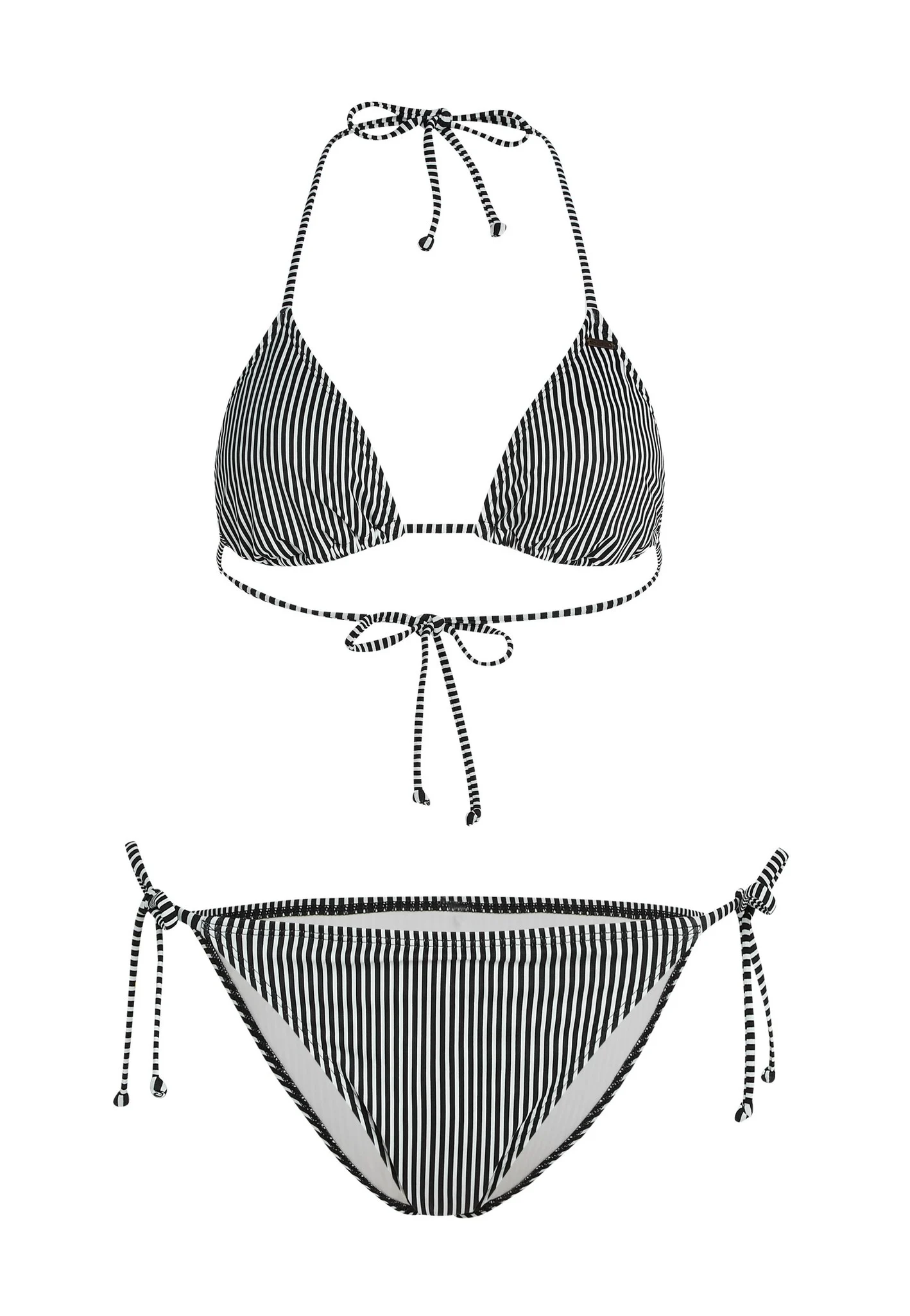 O'Neill Dames bikini set capri bondey zwart/wit gestreept