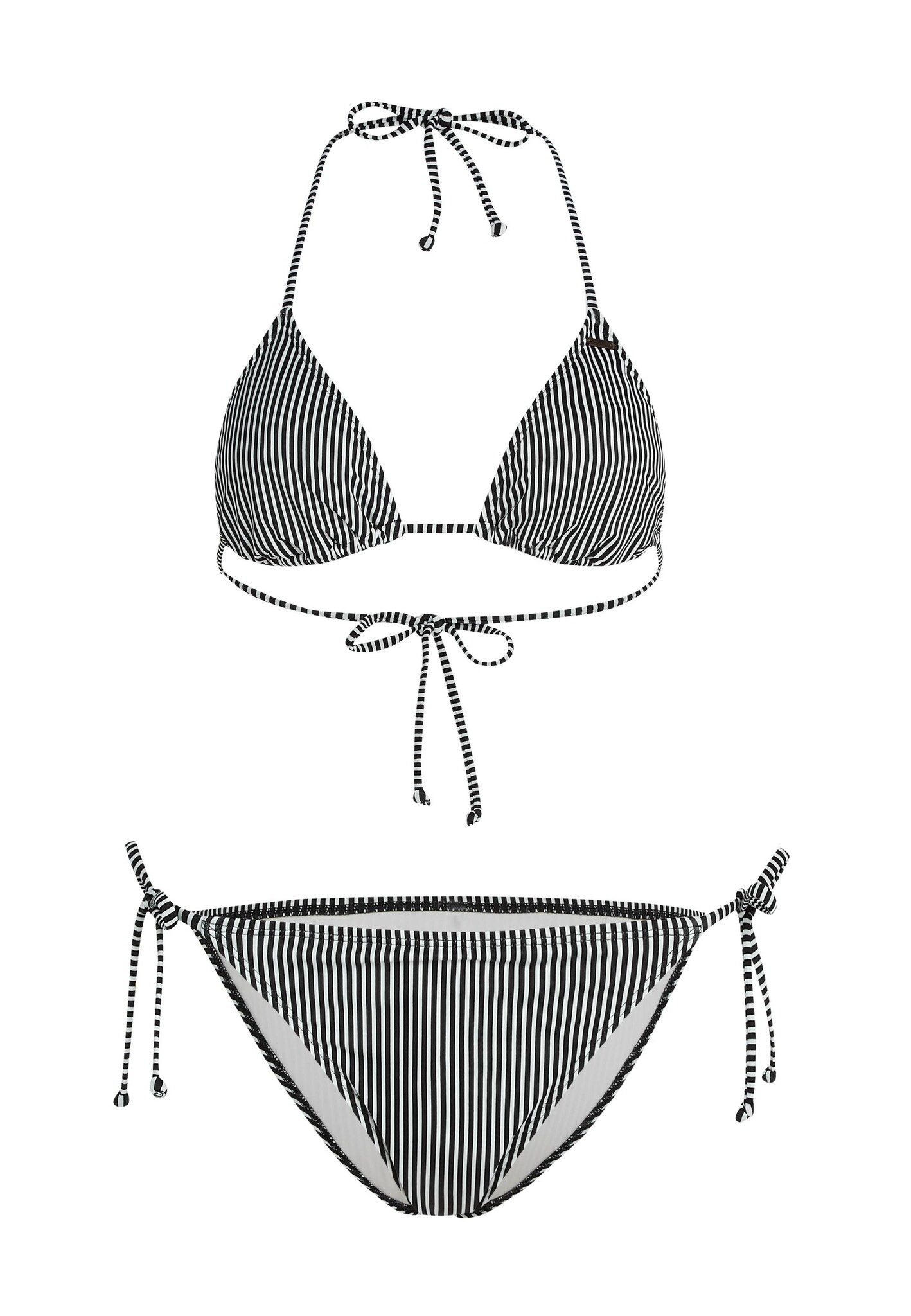 O’Neill Dames bikini set capri bondey zwart/wit gestreept