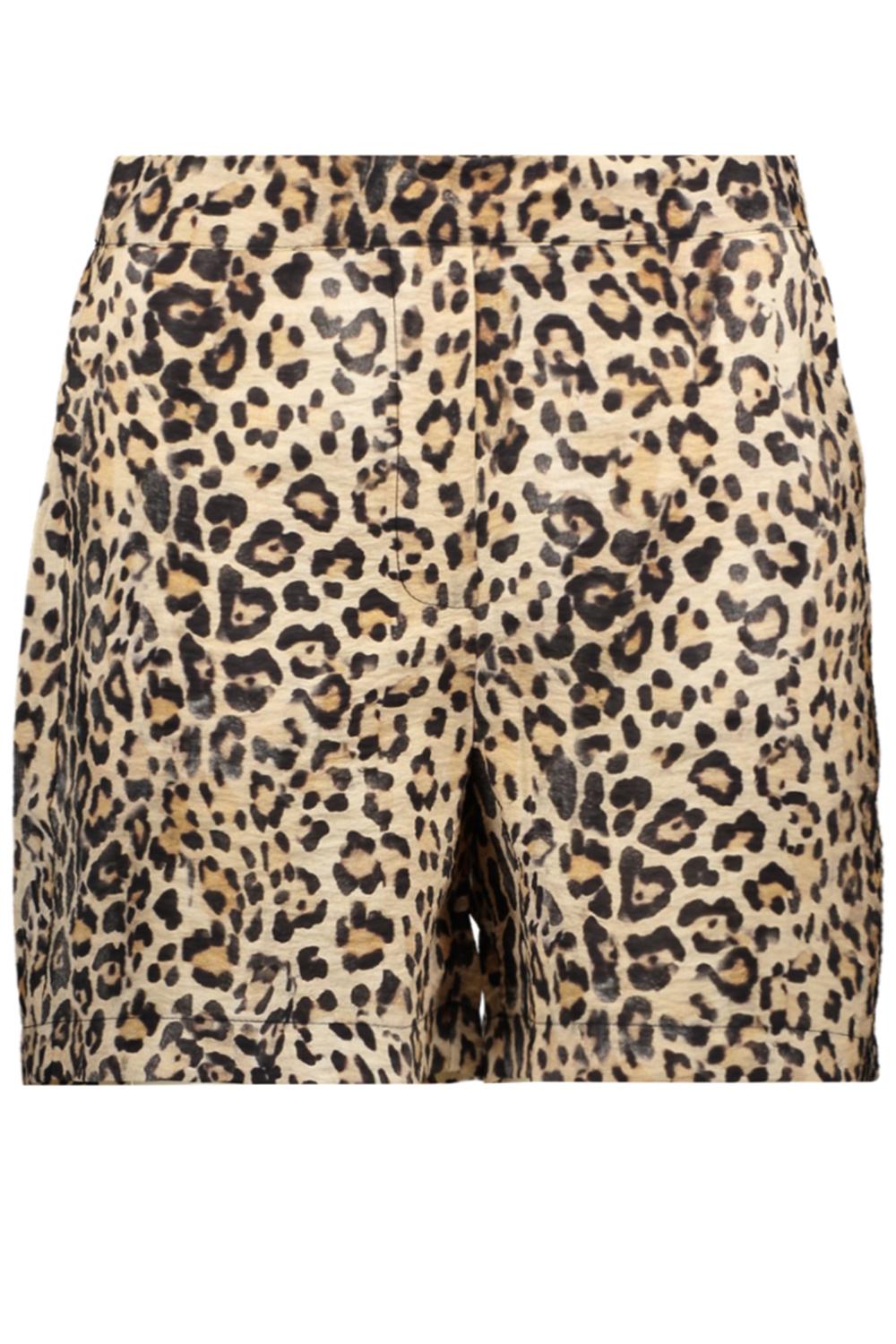 Geisha shorts leopard 51245-20 720 sand black