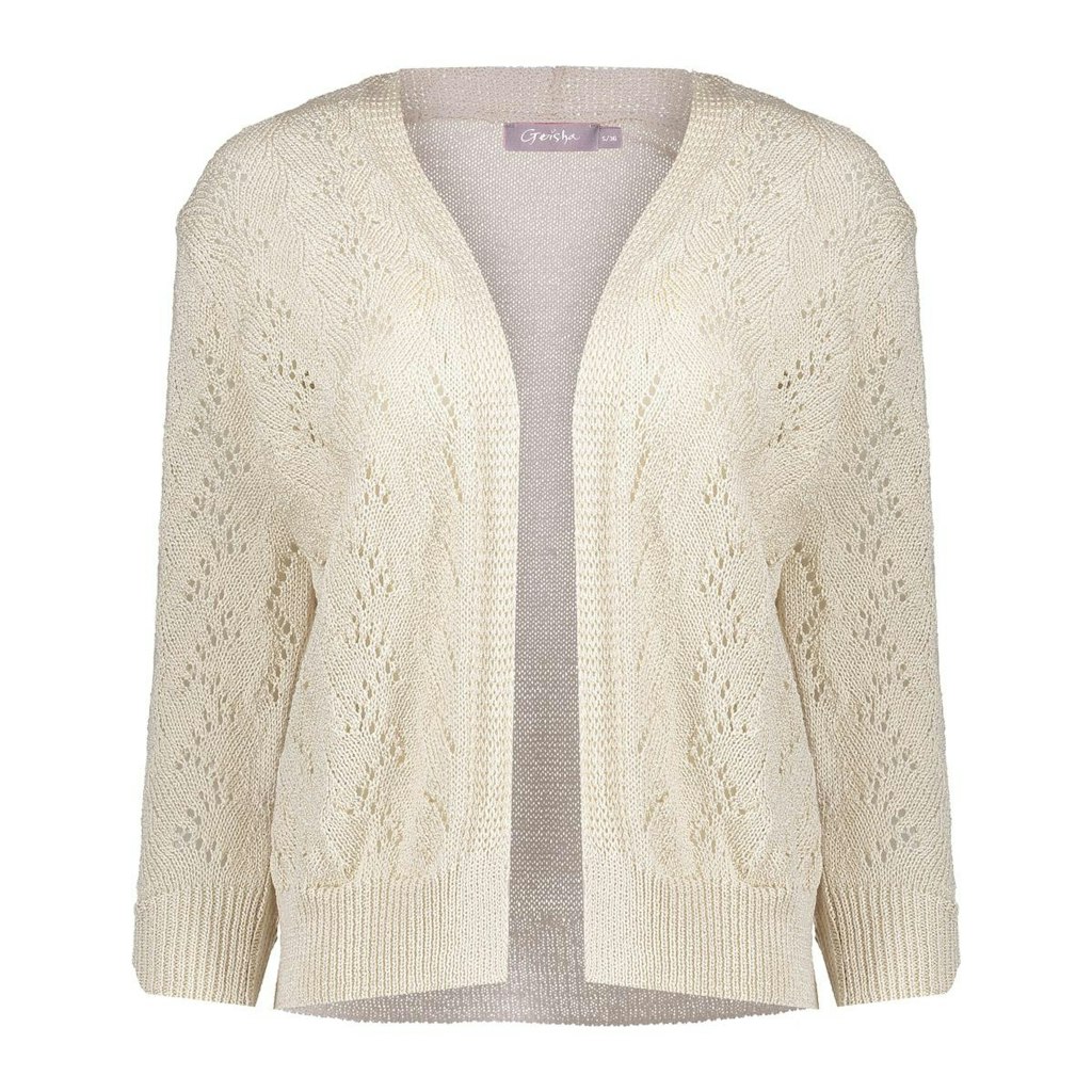 Geisha vest crochet 54060-70 721 light sand