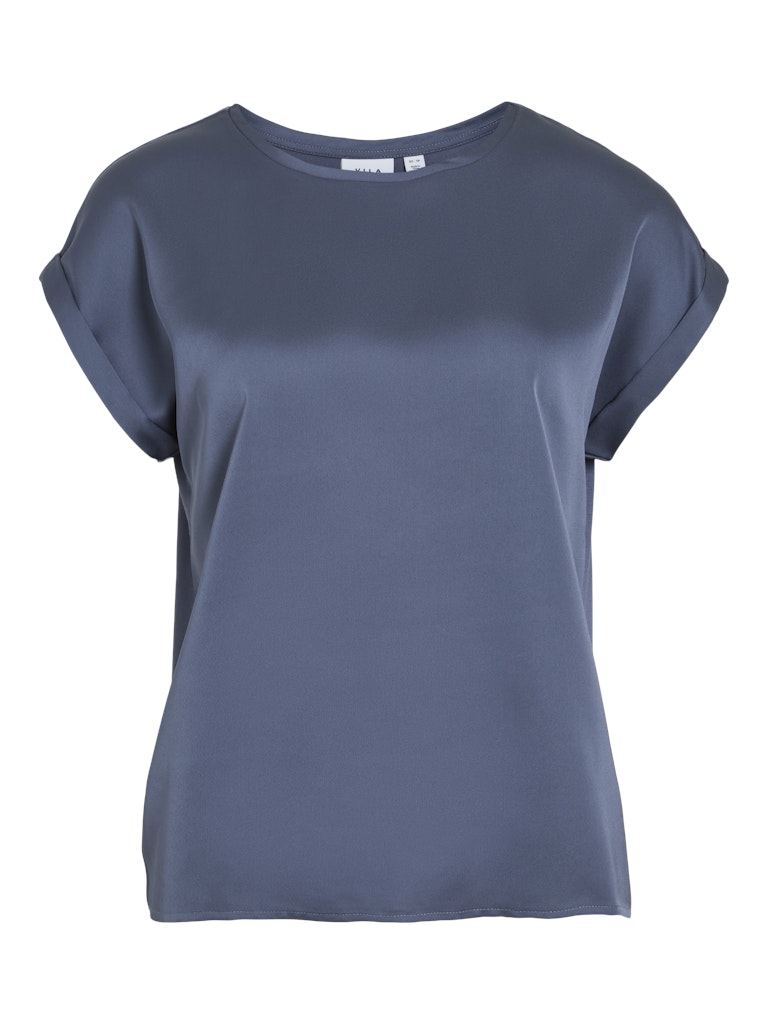 Vila Viellette ss satin top noos raf