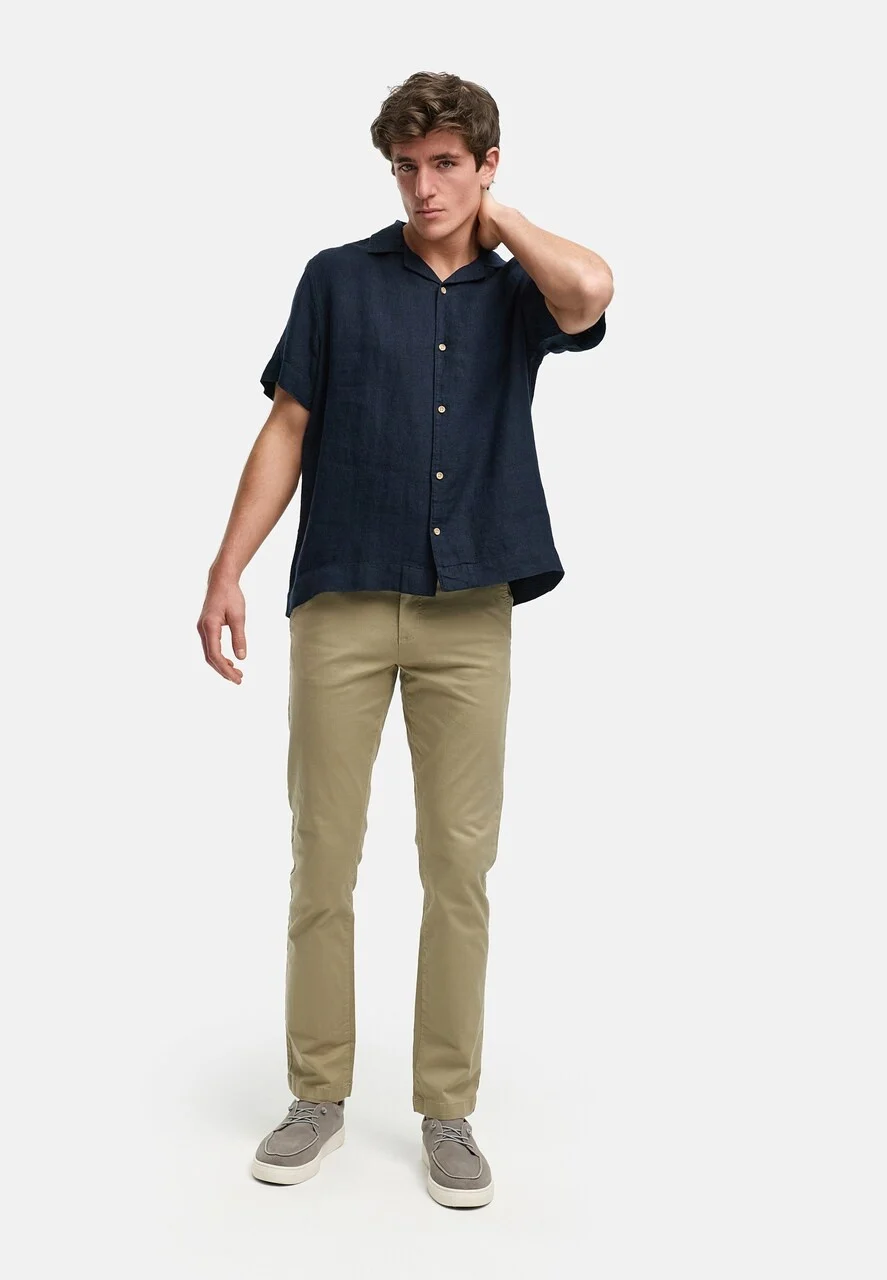 Kronstadt Po28581 ks20011 ayers ss loose shirt sky captain