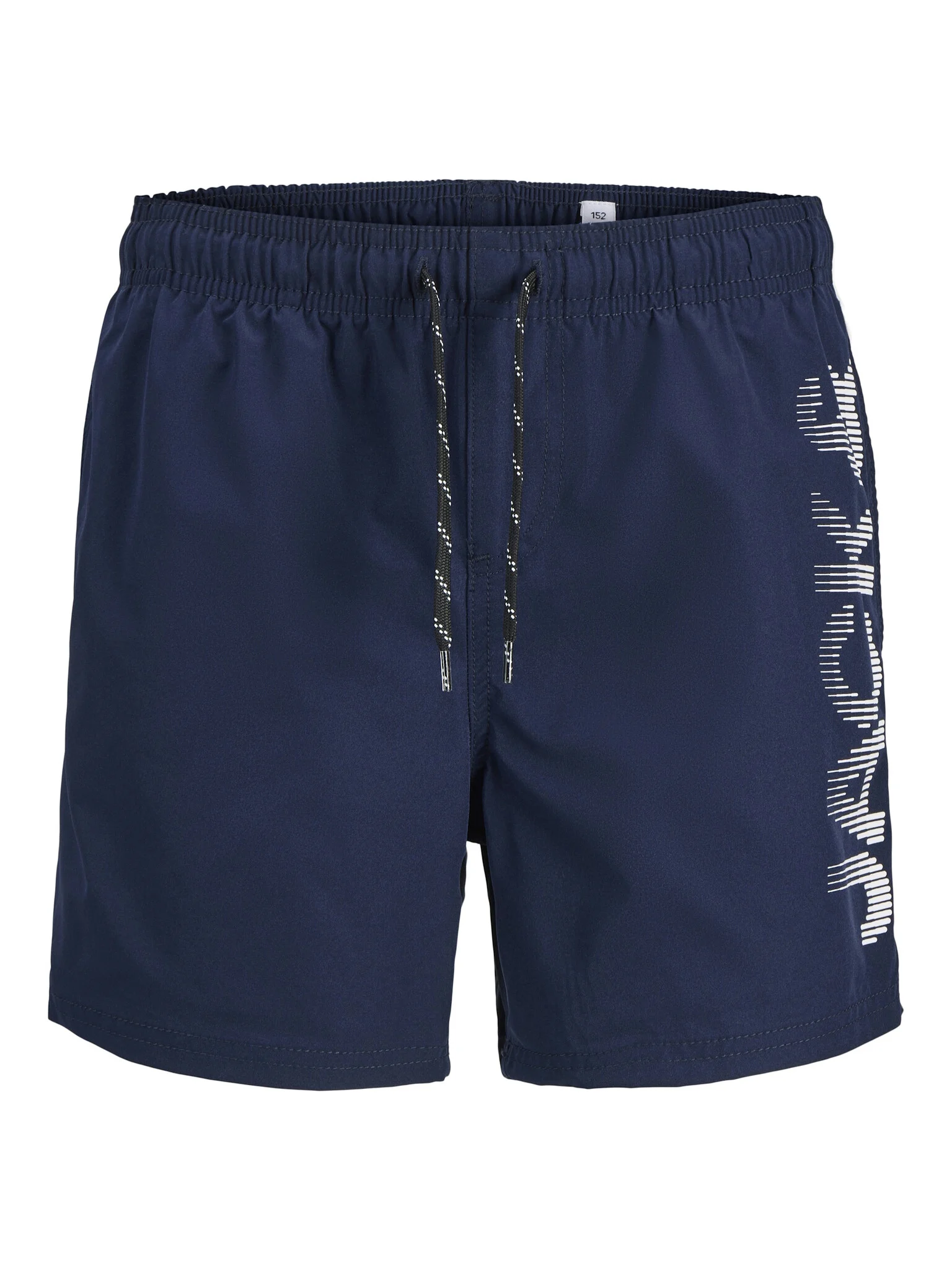 Jack & Jones Jongens zwemshort jpstmaui splicelogo effen donker