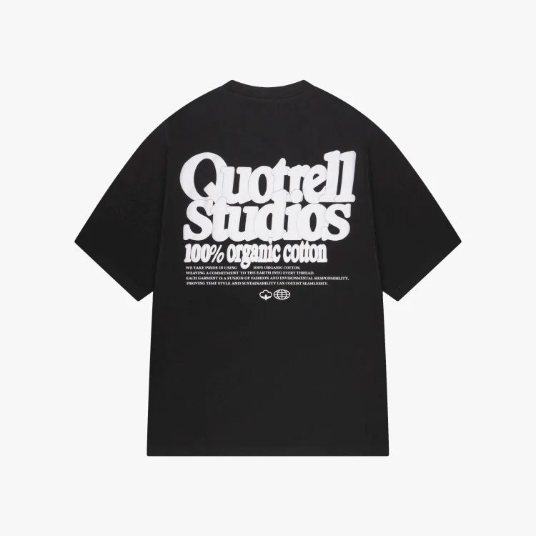 Quotrell Puff studio tee white