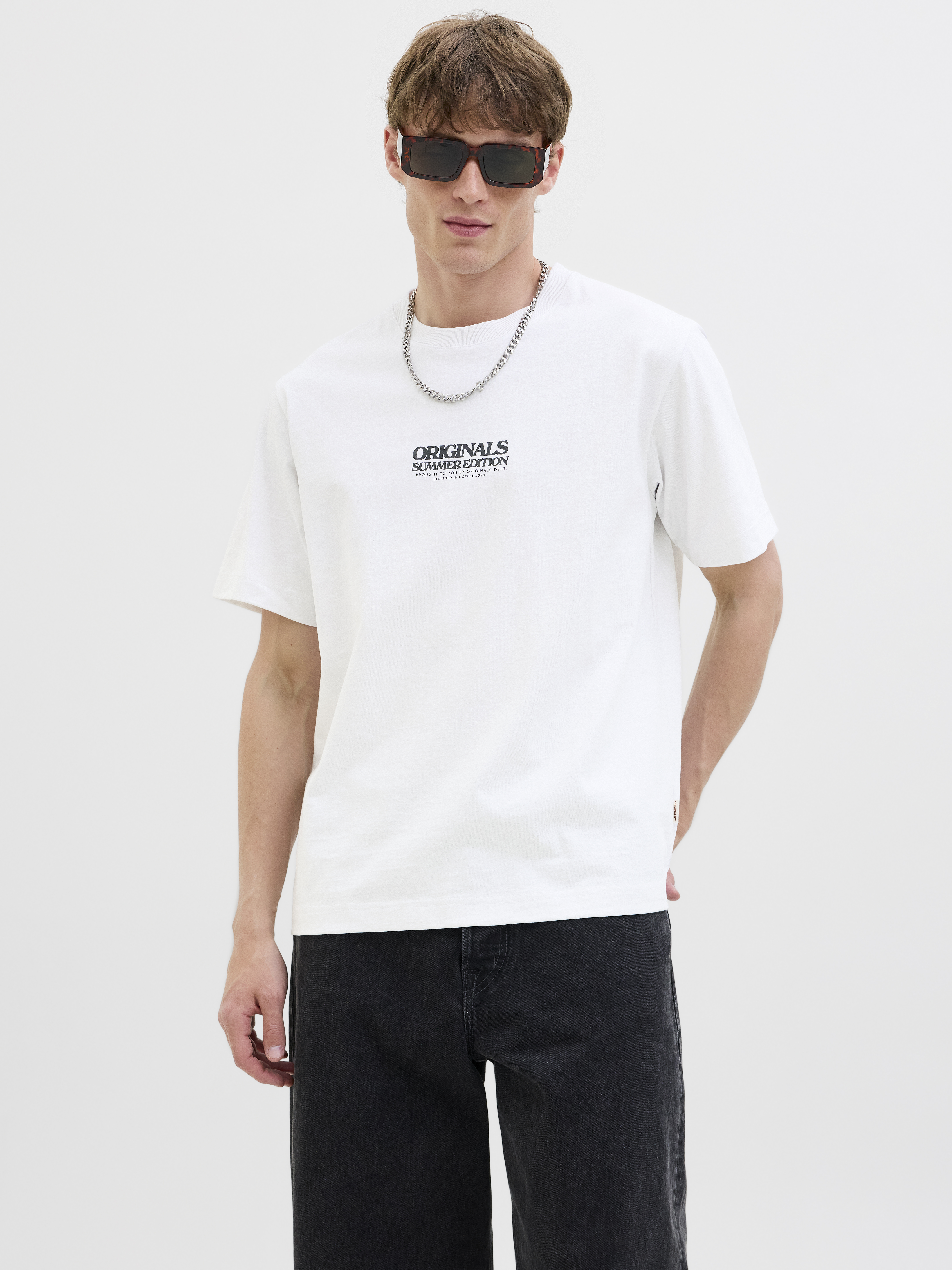 Jack & Jones Jortavira pop tee ss crew neck oc25