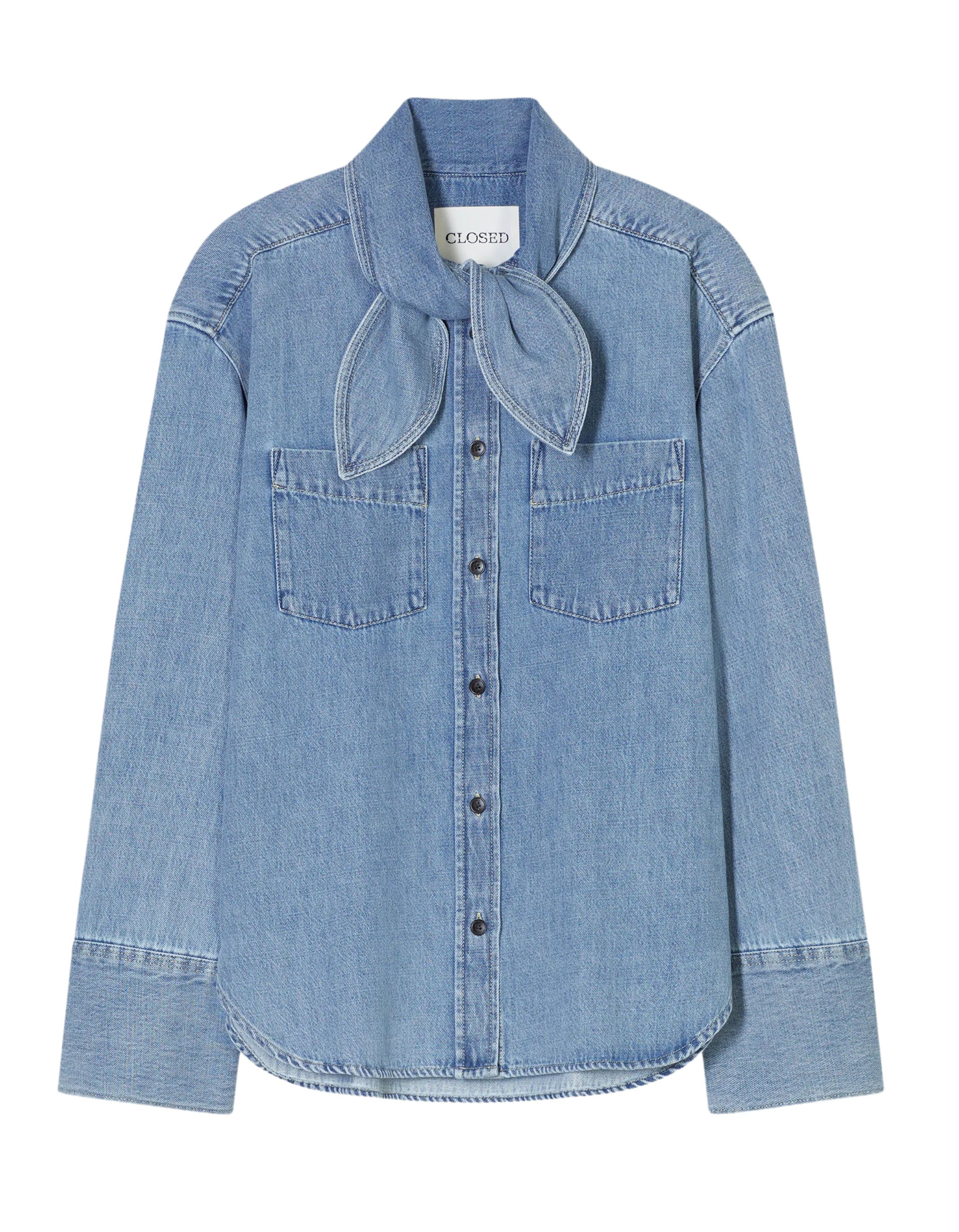 Closed Scarf shirt blouses c94789-16f-3x