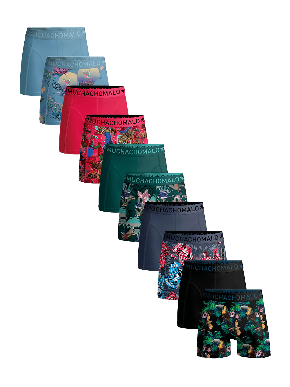 Muchachomalo Heren 10-pack boxershorts