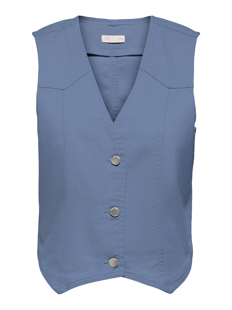 Jacqueline de Yong Jdyclaudia sl waistcoat dnm blue denim