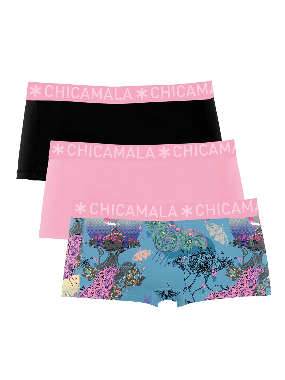 Muchachomalo Meisjes 3-pack boxershorts