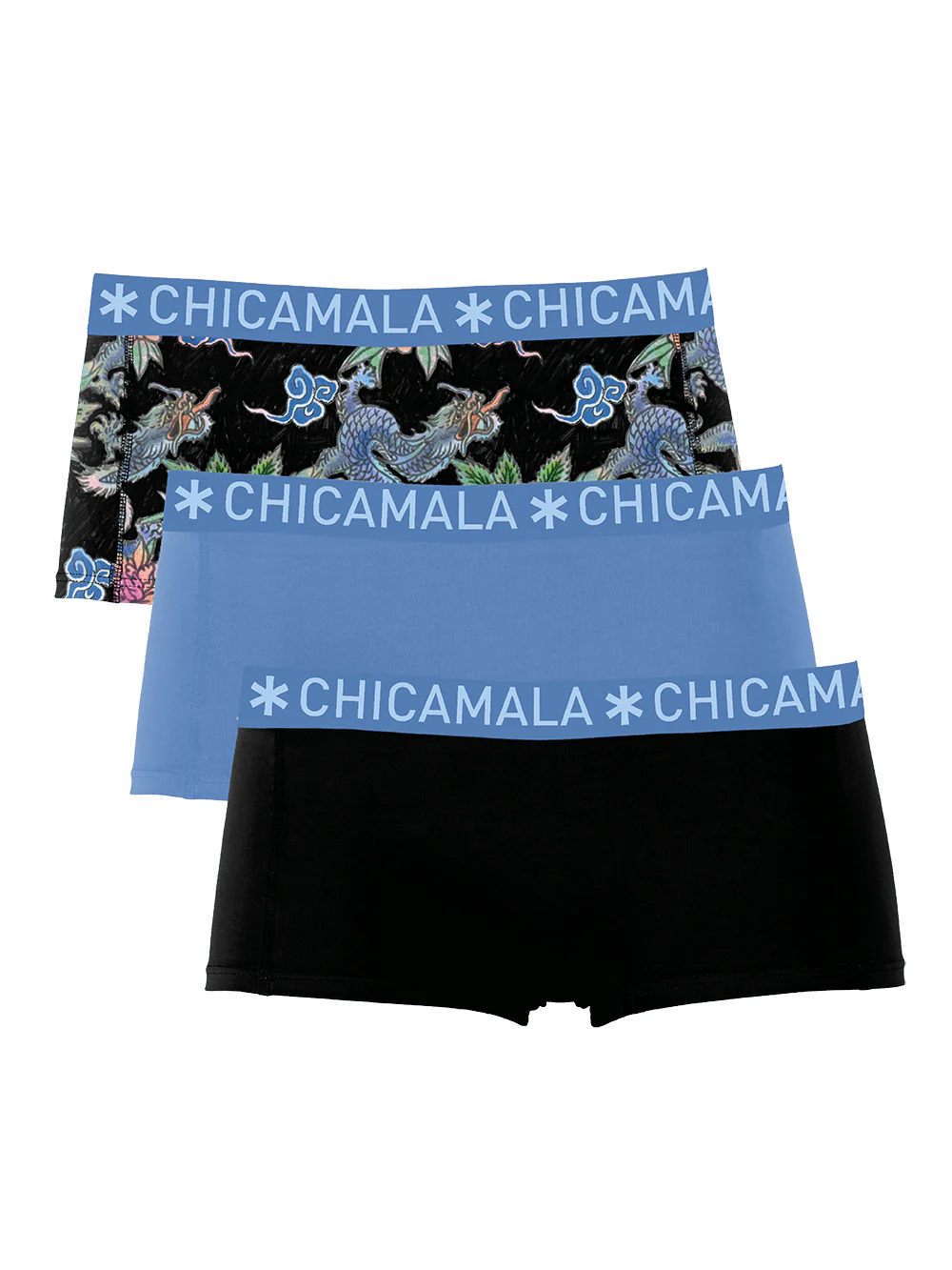 Muchachomalo Dames 3-pack boxershorts