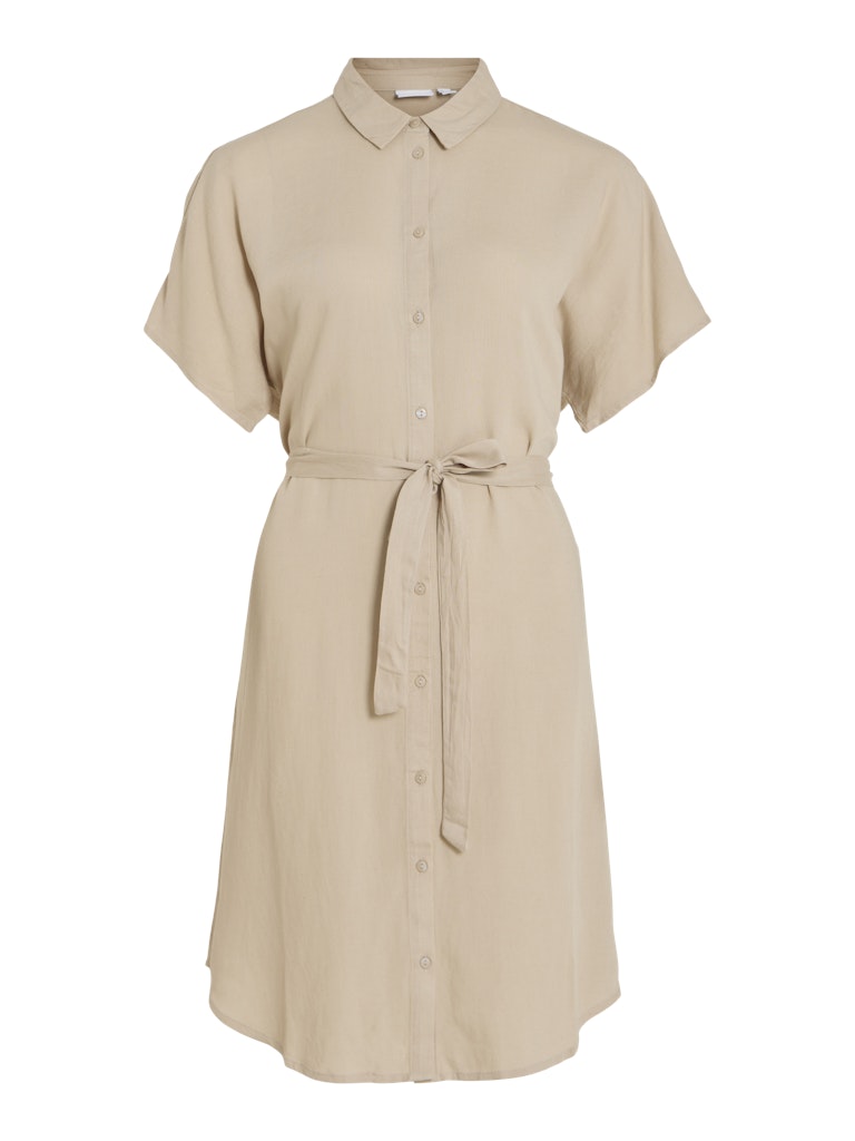 Vila 14101741 vipricil s/s knee shirt dress