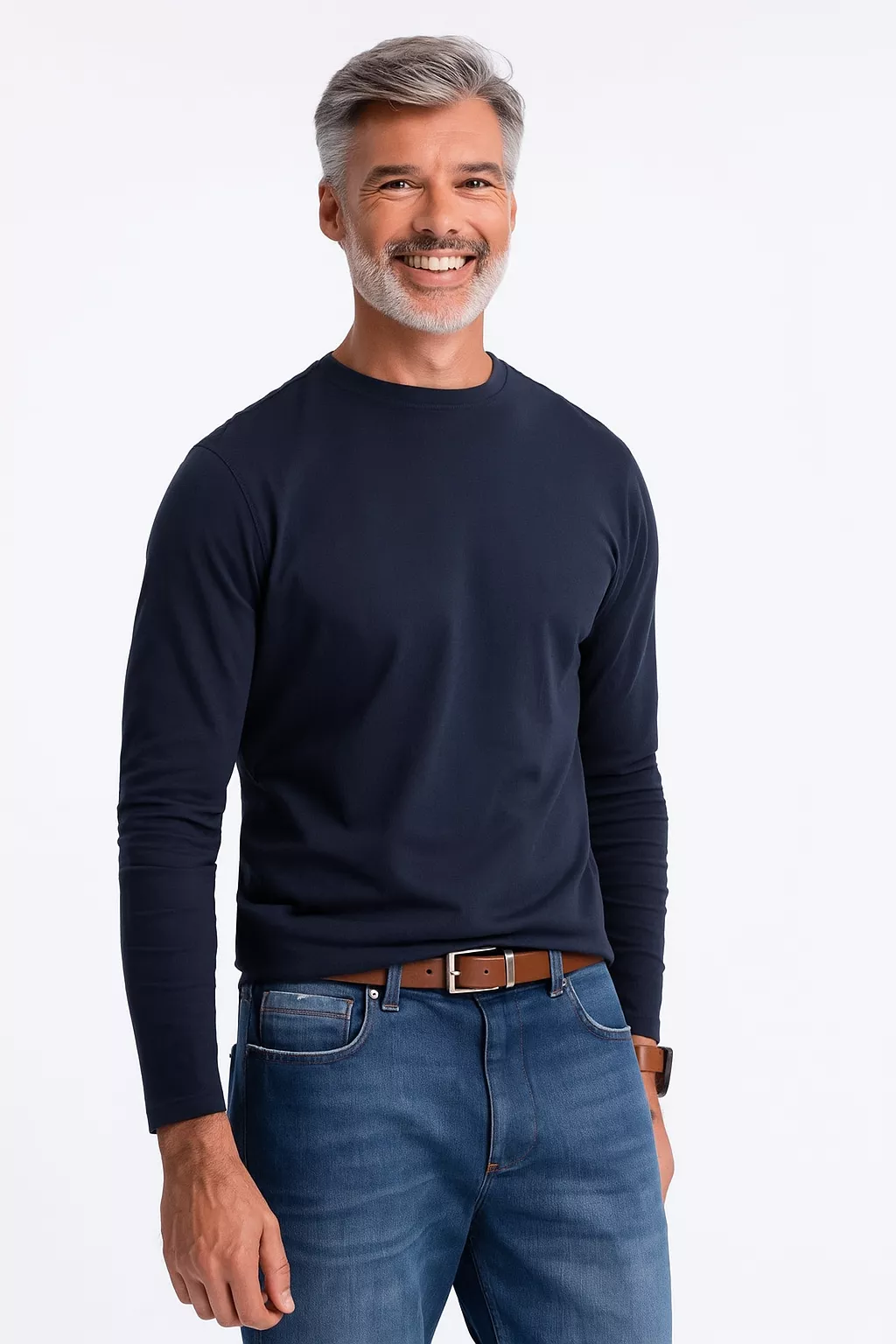 Ombre Longsleeve heren - todi