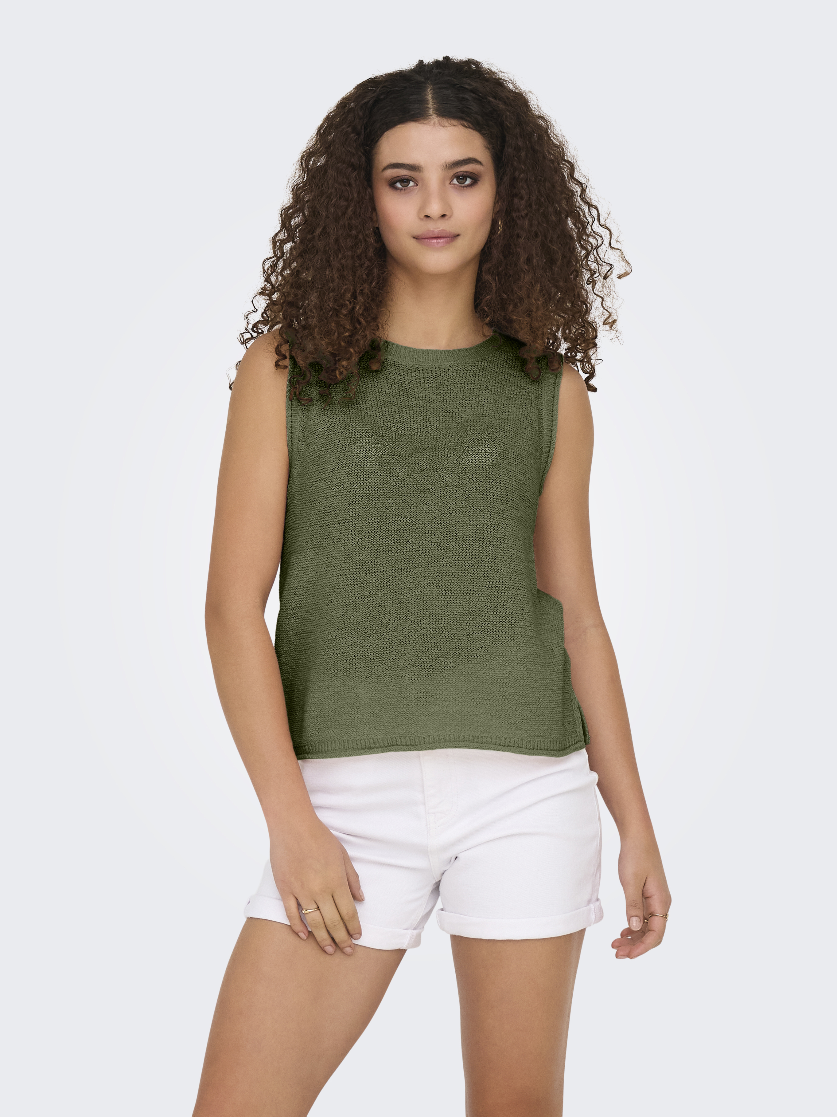 Only Onlsunny o-neck tank top knt
