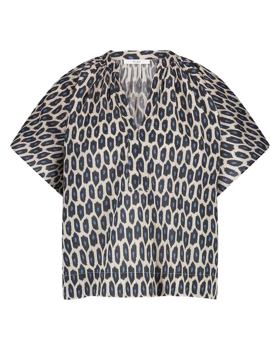 By-Bar Amsterdam Blouse korte mouw 25512034 vina