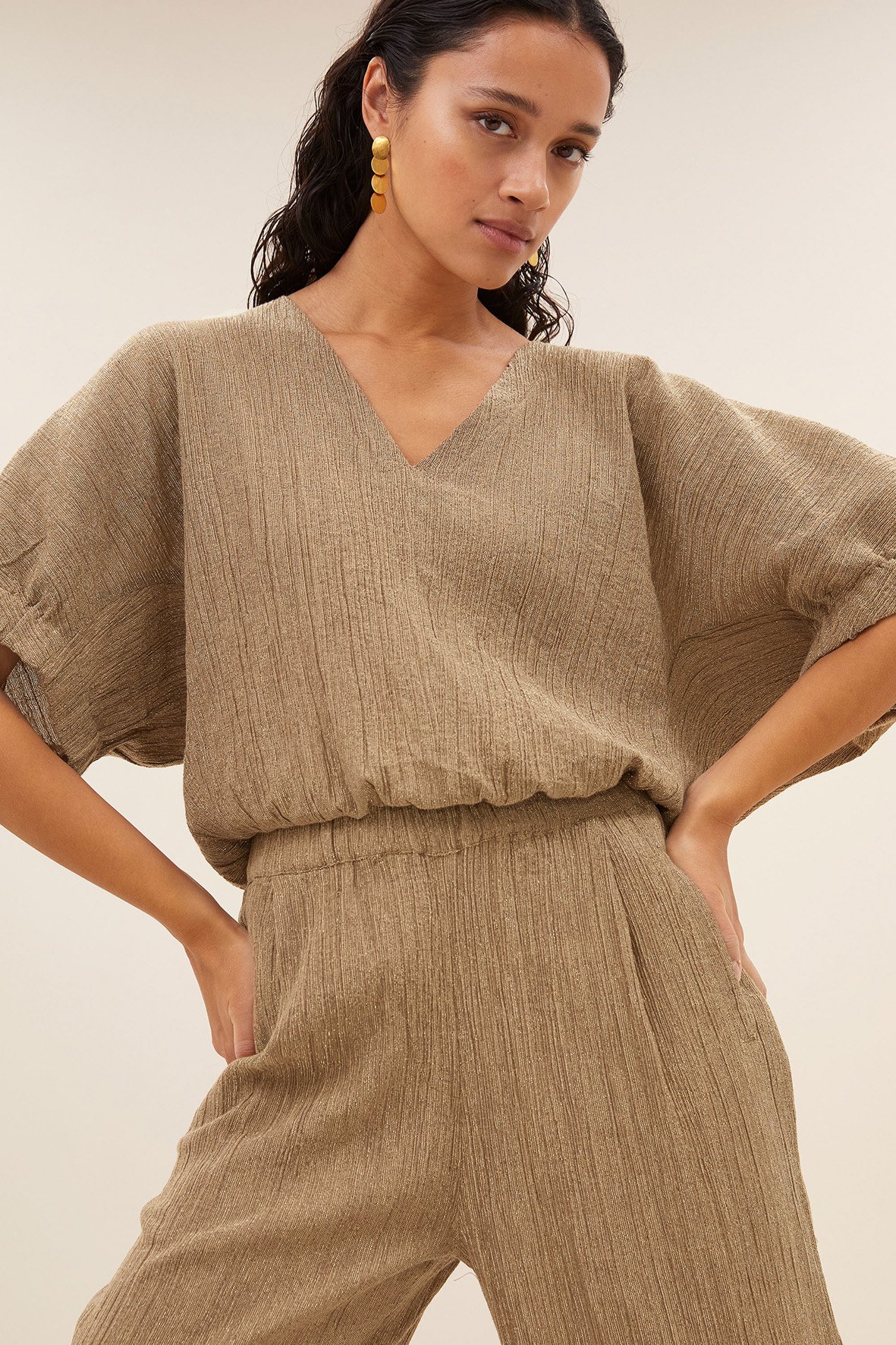 By-Bar Amsterdam 25512014 mabel lurex blouse