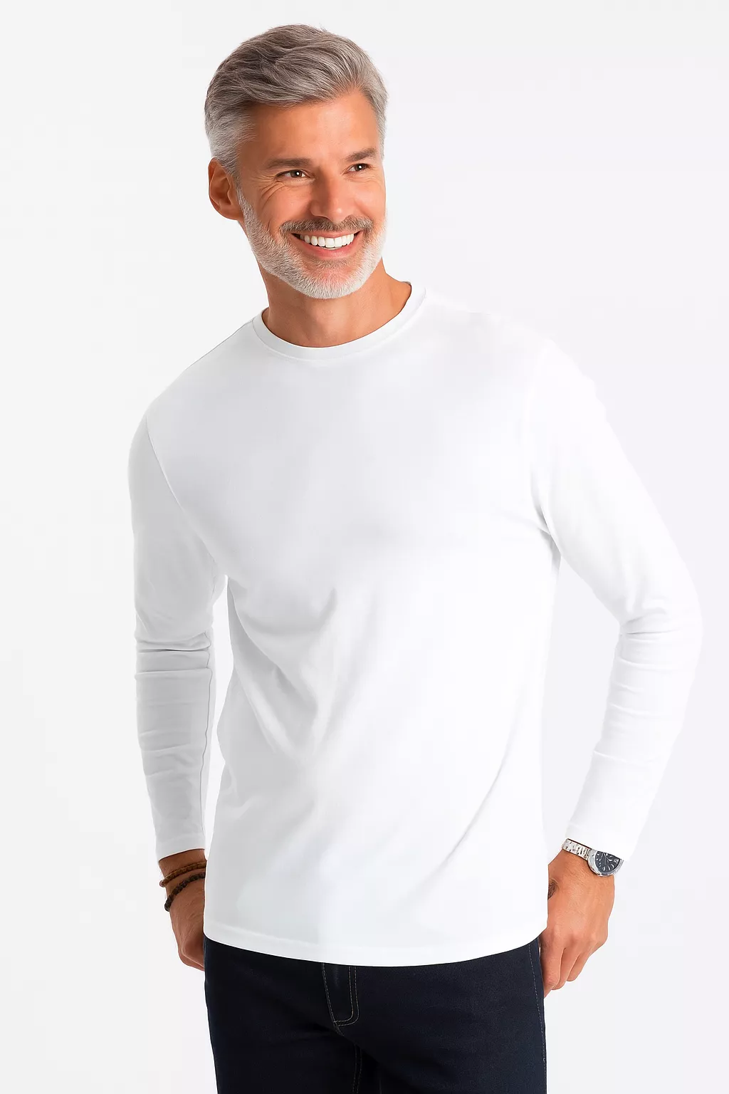 Ombre Longsleeve heren - taranto