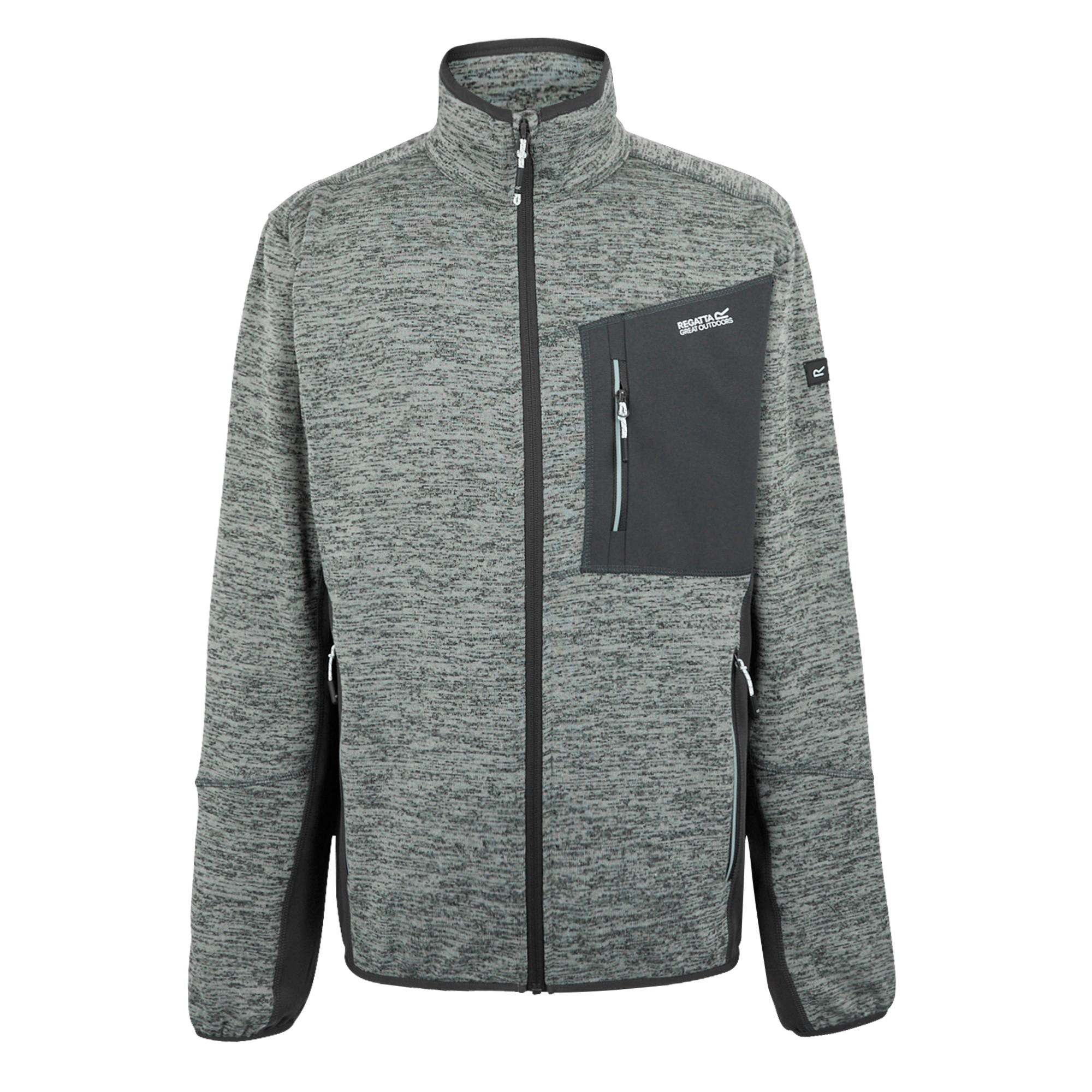 Regatta Heren baslinn marl full zip fleecejack