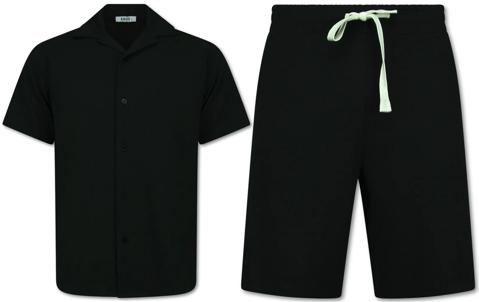 Enos Twinset ribbed oversized shirt