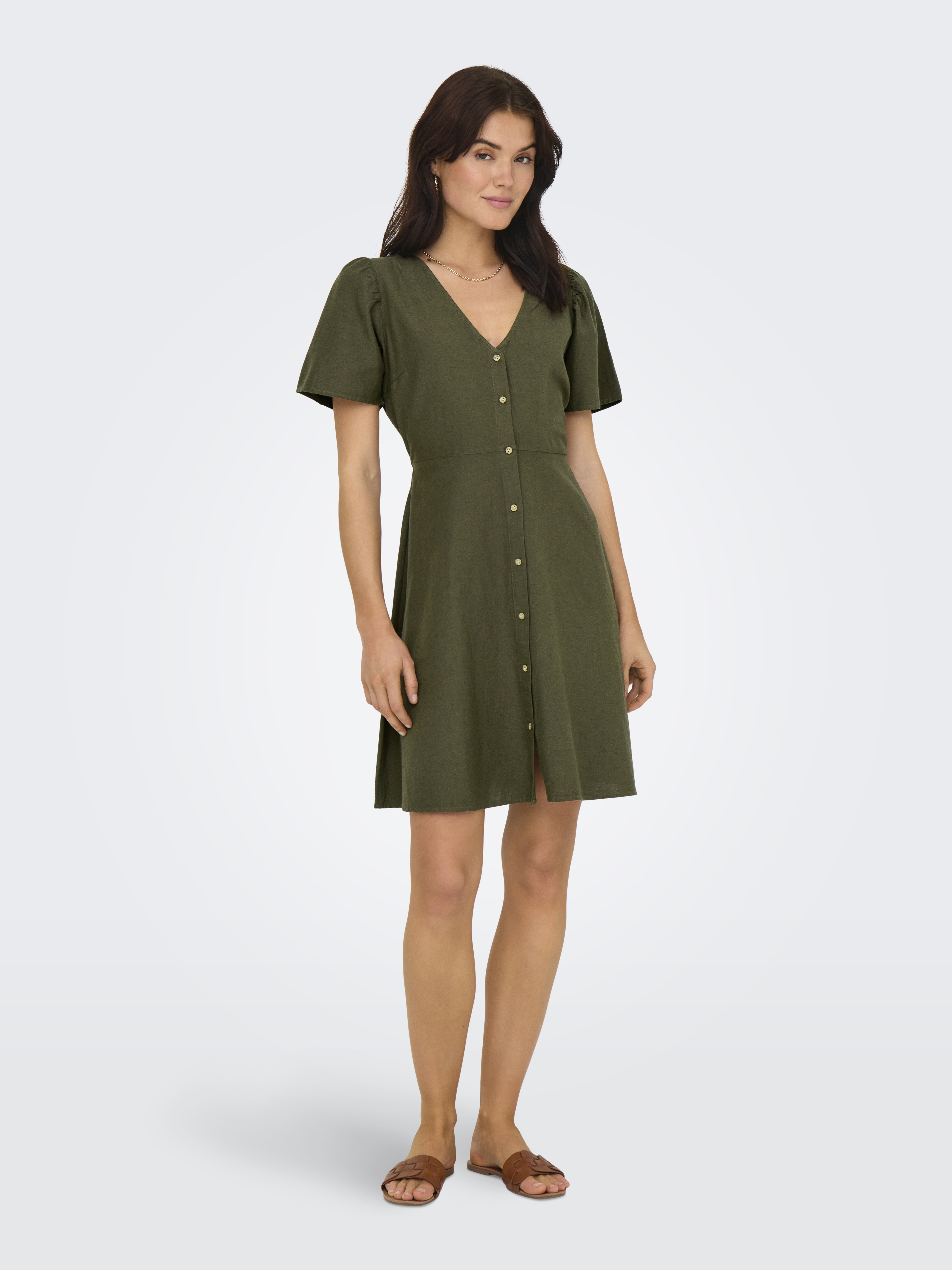 Only Onlvita life s/s short dress noos w