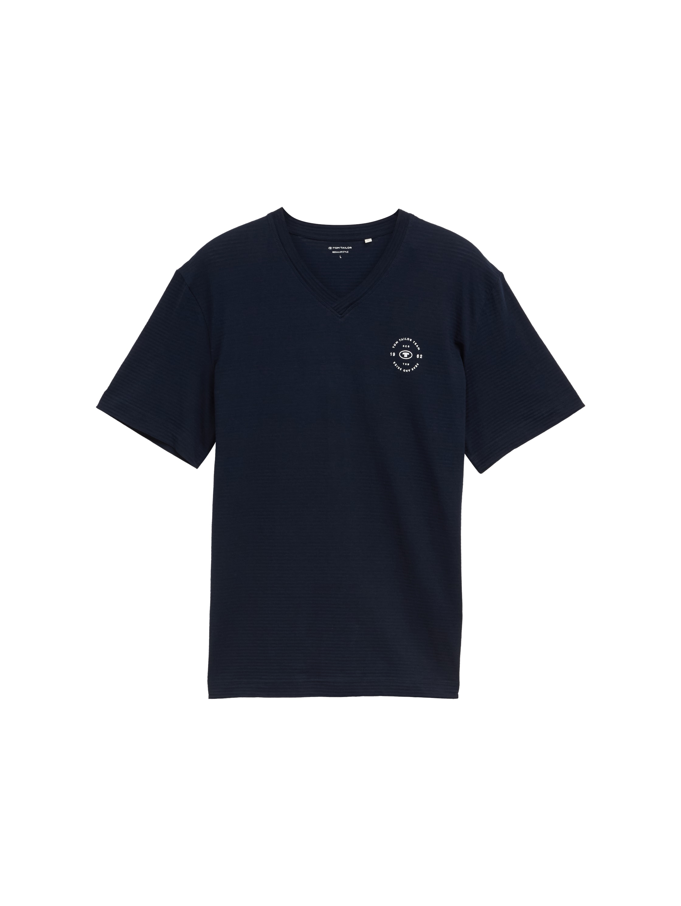 Tom Tailor V-neck t-shirt with print