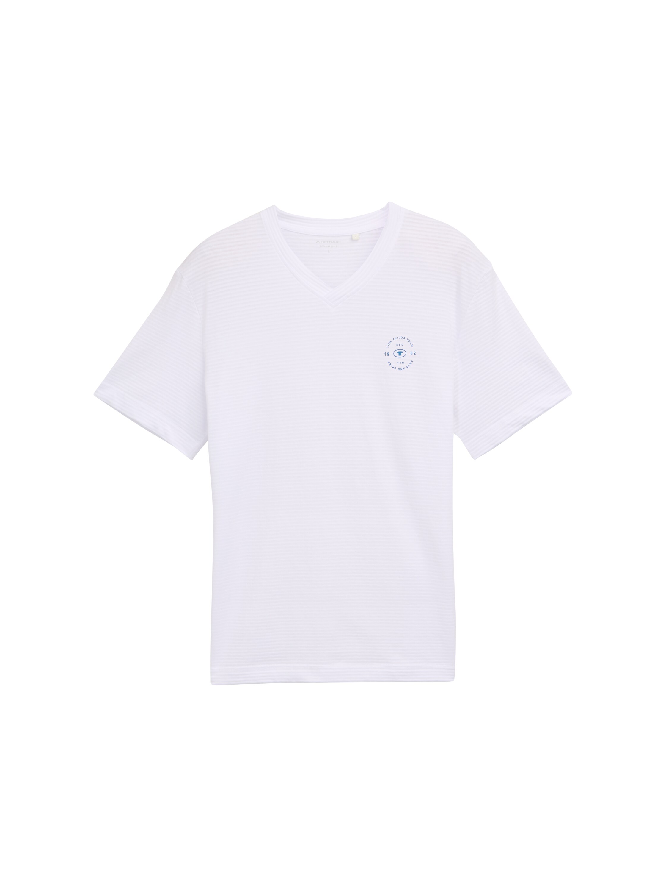 Tom Tailor V-neck t-shirt h print