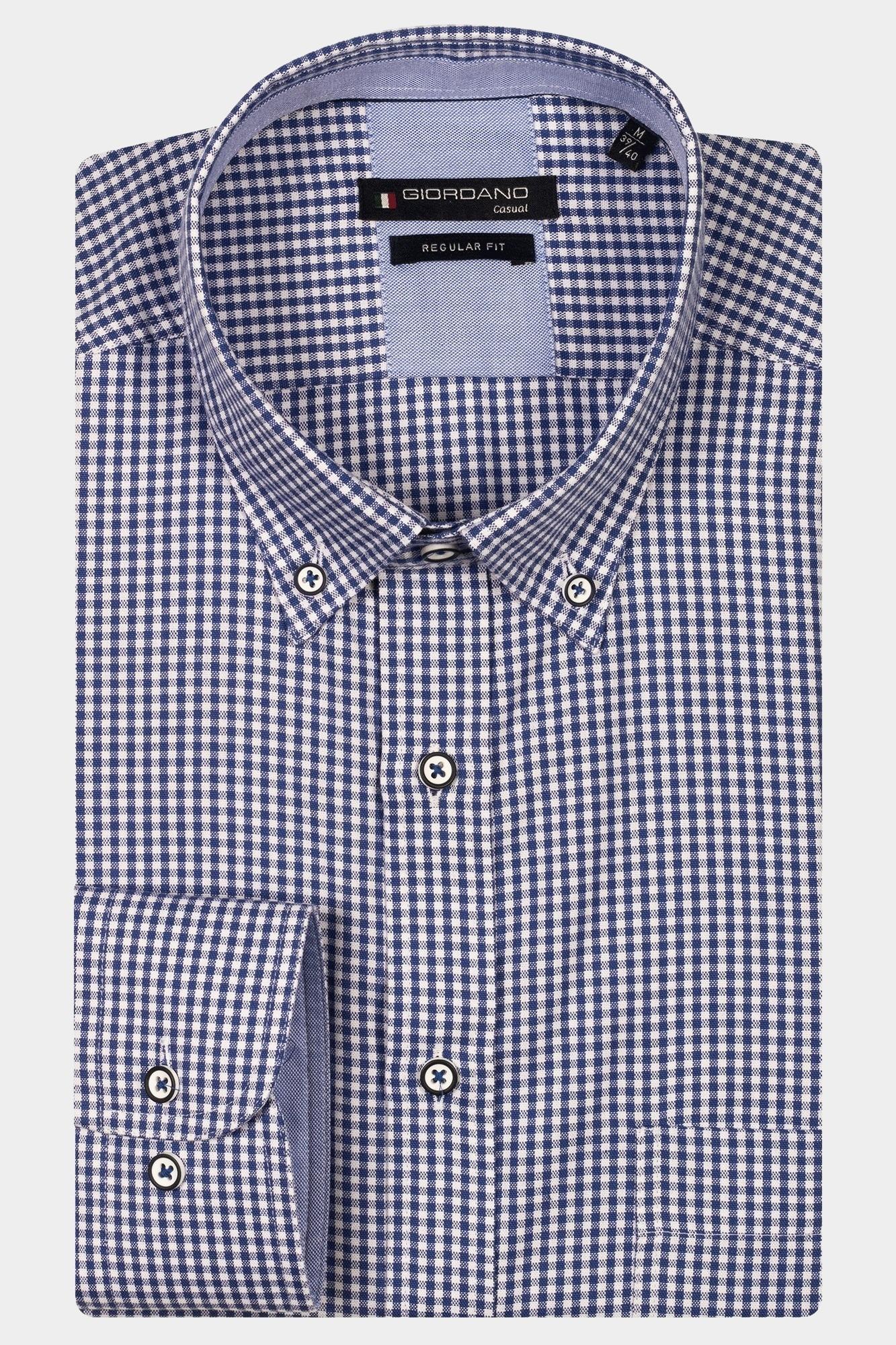 Giordano Casual hemd lange mouw league short sleeve button do 516331/62