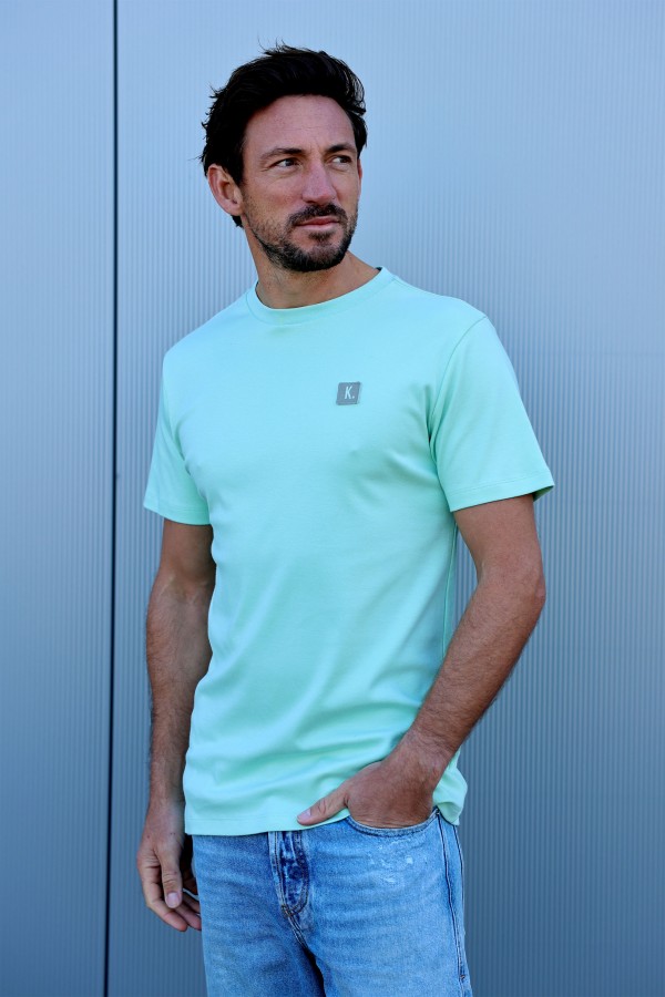 Kultivate Lofi 2201020216 764 birds egg green t-shirt fancy