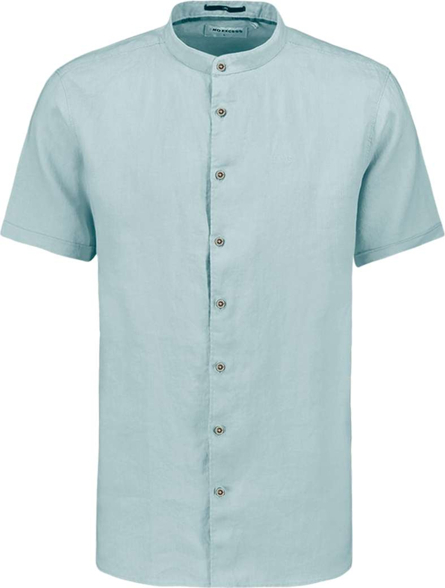 No Excess Shirt short sleeve granddad solid w ice